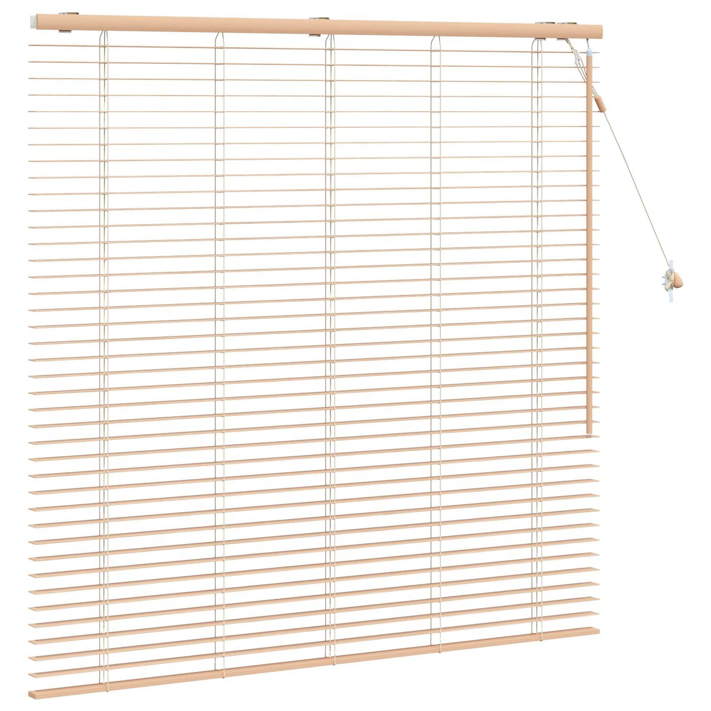 Jaloezie Eiken Look 135 x 130 cm 35 mm Massief Paulowniahout is nu te koop bij PeponiXL, paradijselijk wonen!