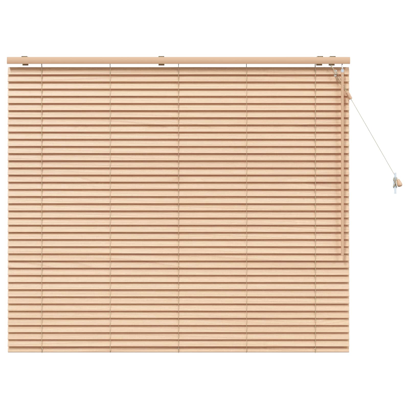 Jaloezie Eiken Look 155 x 130 cm 35 mm Massief Paulowniahout is nu te koop bij PeponiXL, paradijselijk wonen!