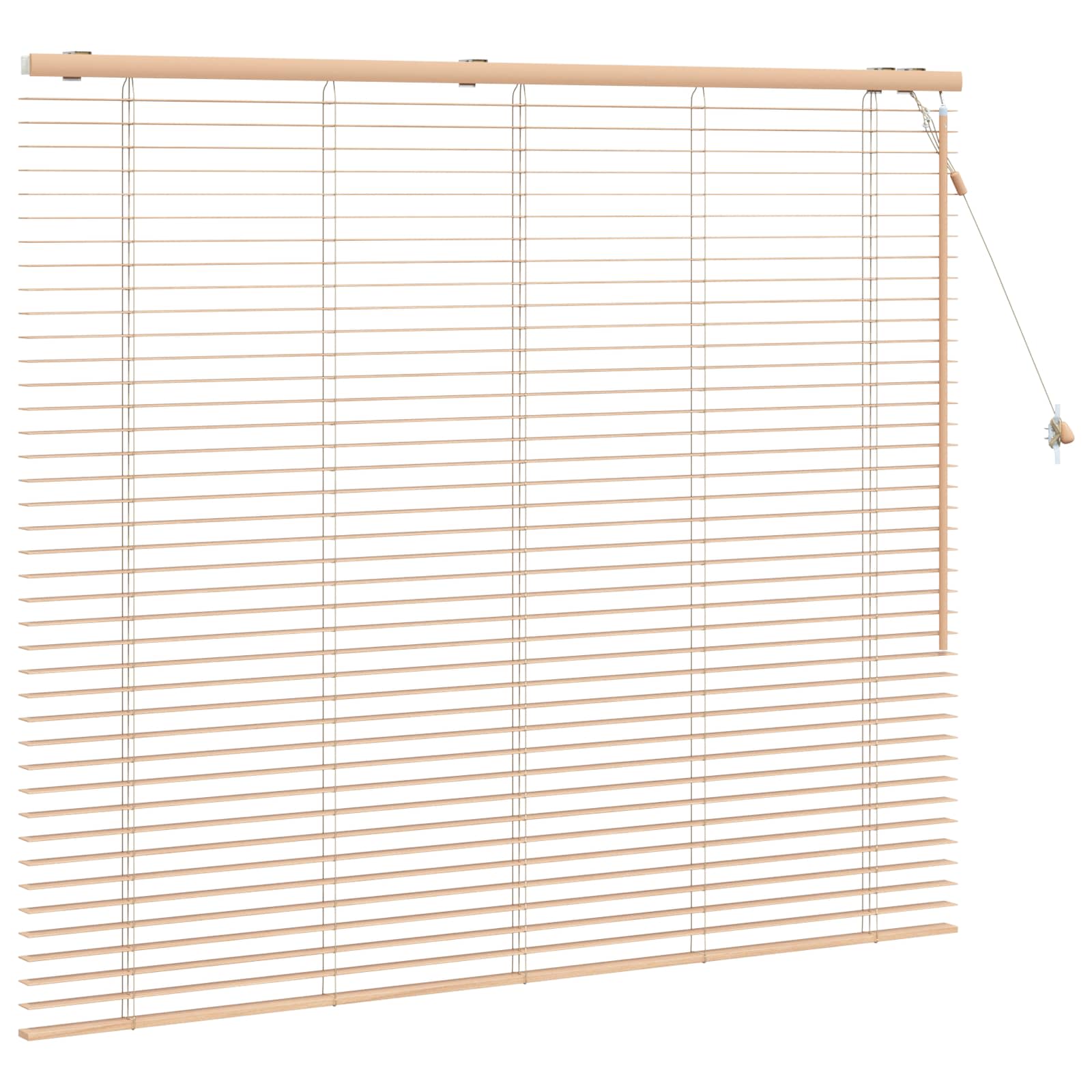 Jaloezie Eiken Look 160 x 130 cm 35 mm Massief Paulowniahout is nu te koop bij PeponiXL, paradijselijk wonen!