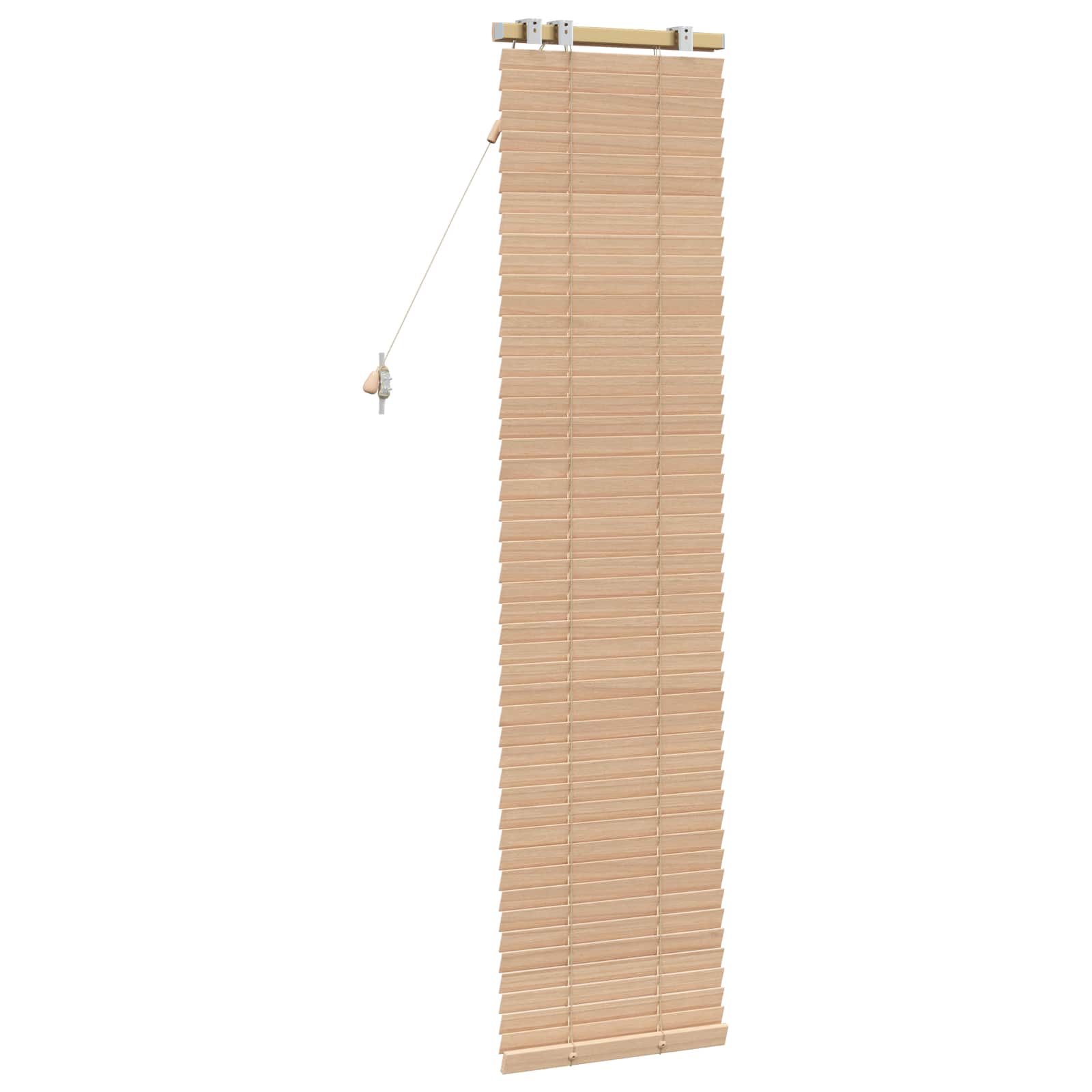 Jaloezie Eiken Look 50 x 160 cm 35 mm Massief Paulowniahout is nu te koop bij PeponiXL, paradijselijk wonen!