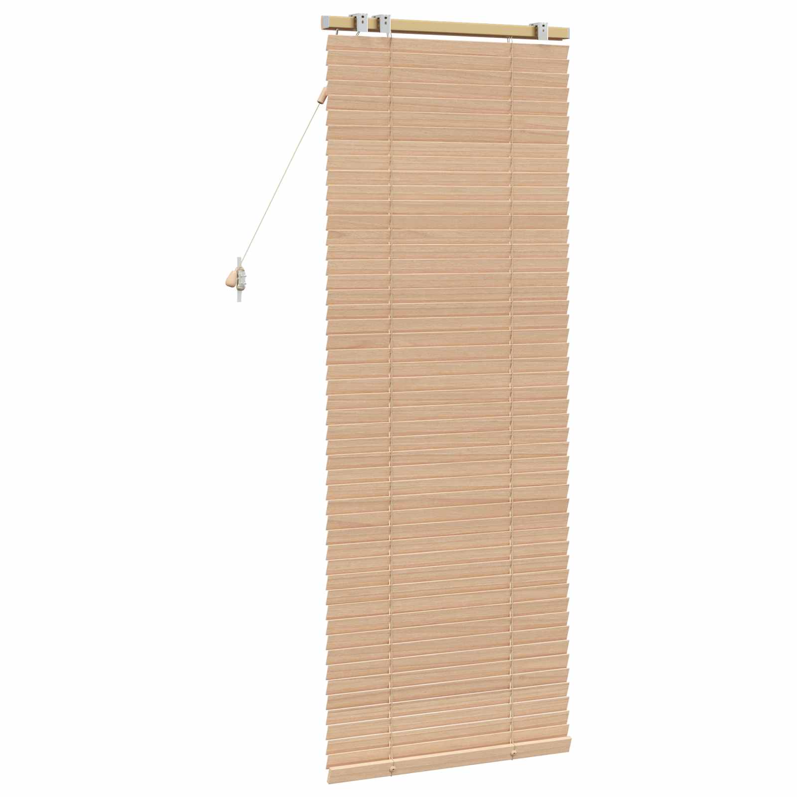 Jaloezie Eiken Look 55 x 160 cm 35 mm Massief Paulowniahout is nu te koop bij PeponiXL, paradijselijk wonen!