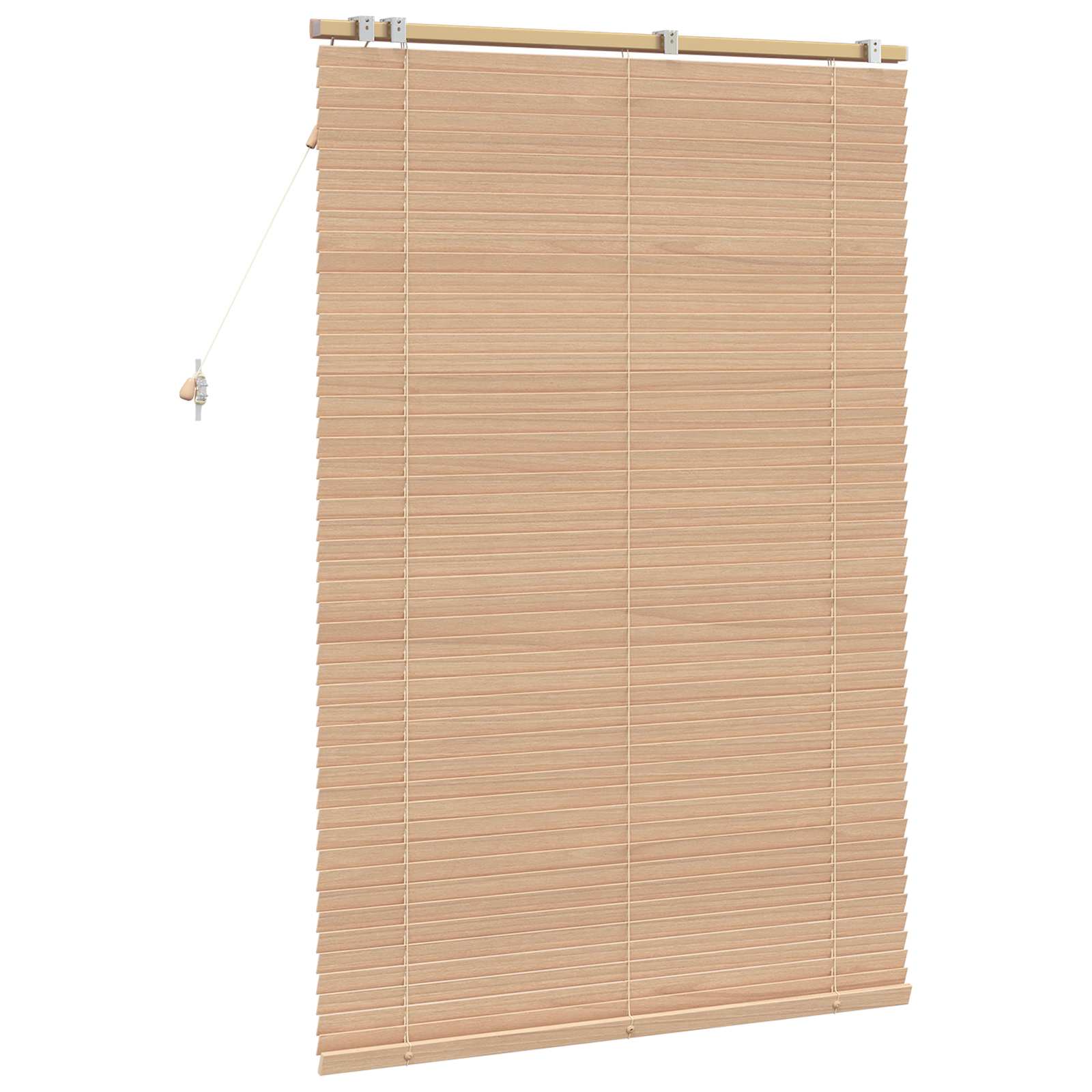 Jaloezie Eiken Look 100 x 160 cm 35 mm Massief Paulowniahout is nu te koop bij PeponiXL, paradijselijk wonen!