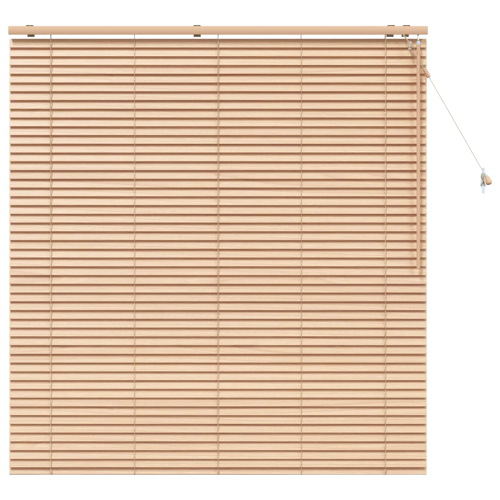 Jaloezie Eiken Look 145 x 160 cm 35 mm Massief Paulowniahout is nu te koop bij PeponiXL, paradijselijk wonen!