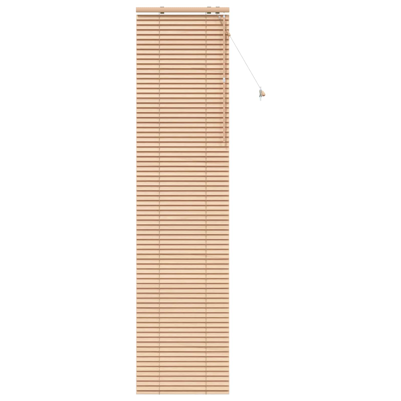 Jaloezie Eiken Look 60 x 250 cm 35 mm Massief Paulowniahout is nu te koop bij PeponiXL, paradijselijk wonen!