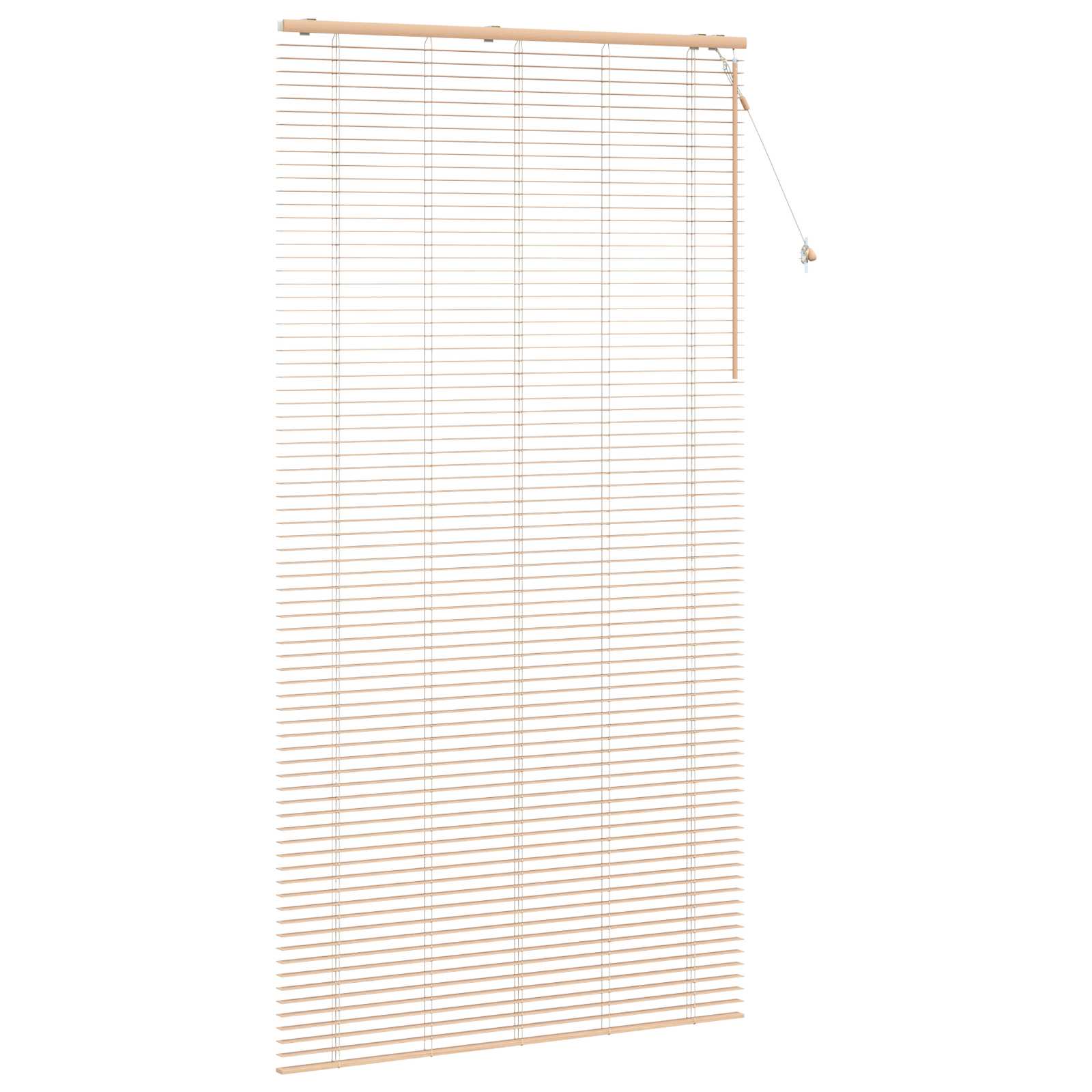 Jaloezie Eiken Look 140 x 250 cm 35 mm Massief Paulowniahout is nu te koop bij PeponiXL, paradijselijk wonen!