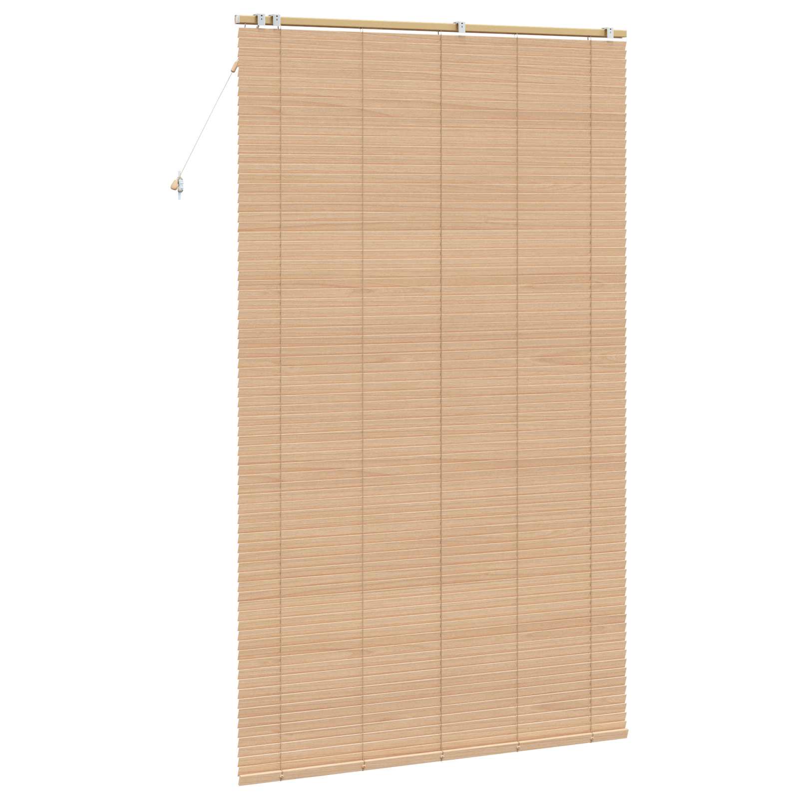 Jaloezie Eiken Look 145 x 250 cm 35 mm Massief Paulowniahout is nu te koop bij PeponiXL, paradijselijk wonen!