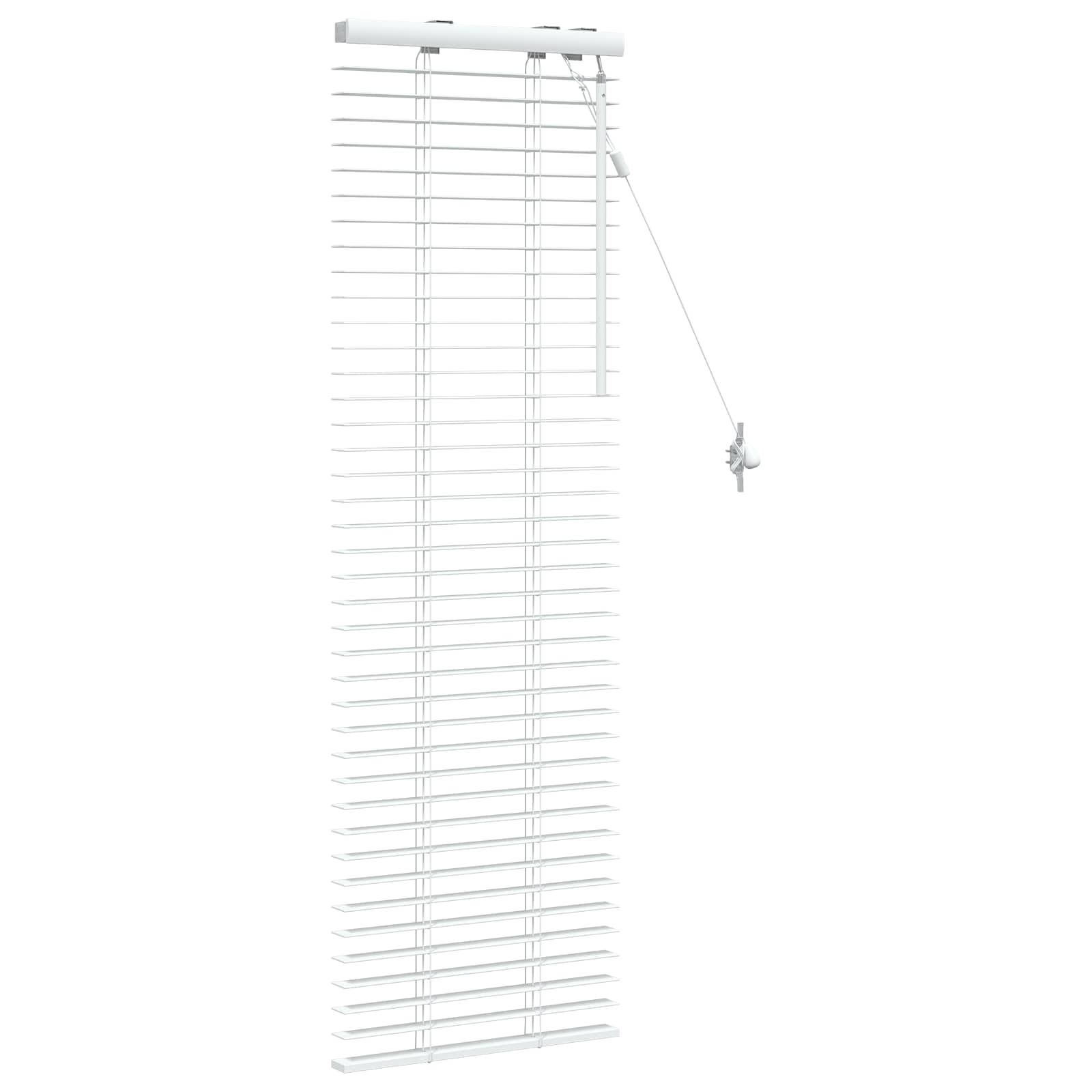 Jaloezie Wit 40 x 130 cm 35 mm Massief Paulowniahout is nu te koop bij PeponiXL, paradijselijk wonen!