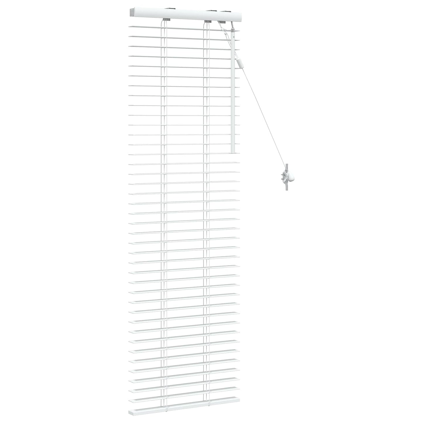 Jaloezie Wit 45 x 130 cm 35 mm Massief Paulowniahout is nu te koop bij PeponiXL, paradijselijk wonen!
