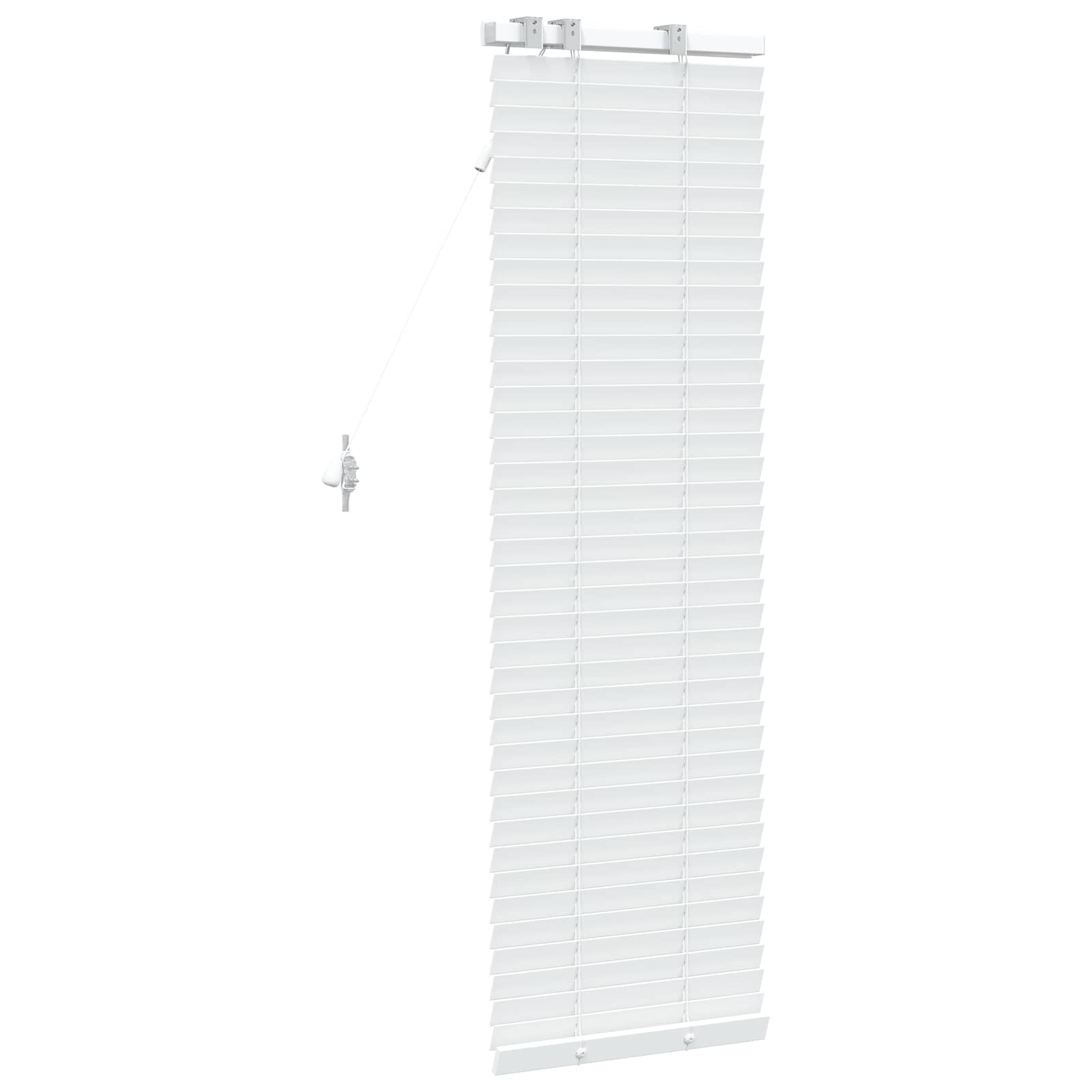 Jaloezie Wit 45 x 130 cm 35 mm Massief Paulowniahout is nu te koop bij PeponiXL, paradijselijk wonen!