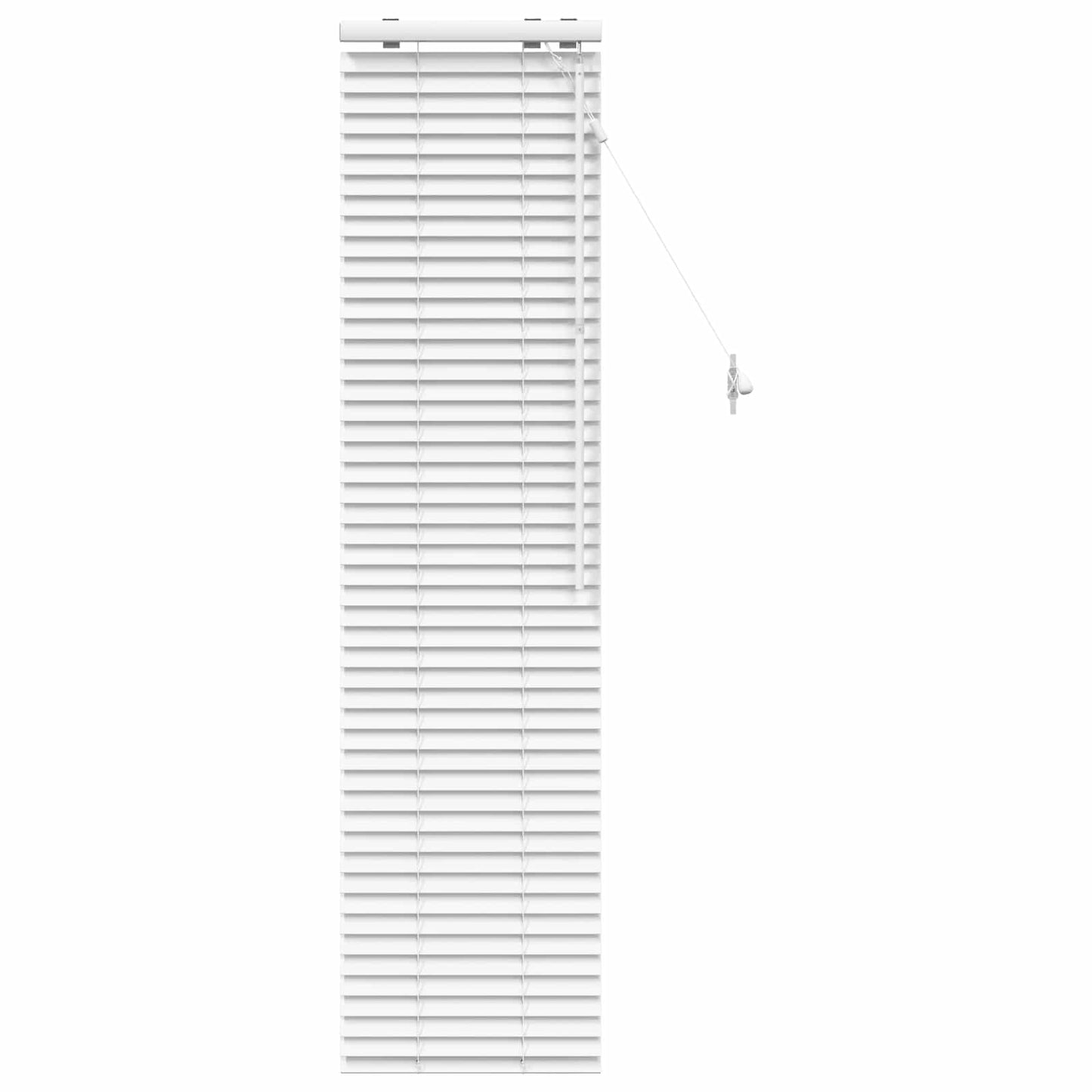 Jaloezie Wit 45 x 160 cm 35 mm Massief Paulowniahout is nu te koop bij PeponiXL, paradijselijk wonen!