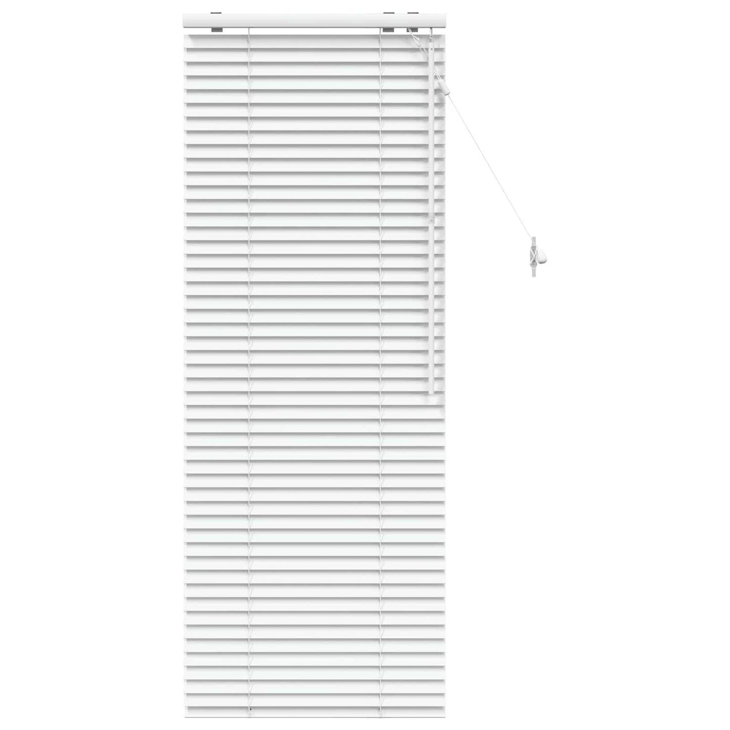 Jaloezie Wit 55 x 160 cm 35 mm Massief Paulowniahout is nu te koop bij PeponiXL, paradijselijk wonen!