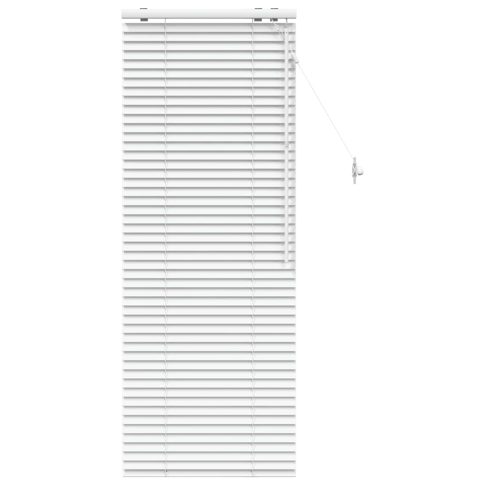 Jaloezie Wit 55 x 160 cm 35 mm Massief Paulowniahout is nu te koop bij PeponiXL, paradijselijk wonen!
