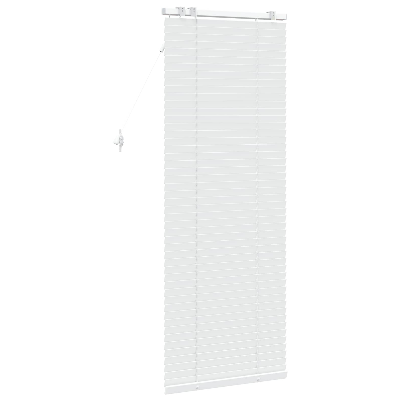 Jaloezie Wit 60 x 160 cm 35 mm Massief Paulowniahout is nu te koop bij PeponiXL, paradijselijk wonen!
