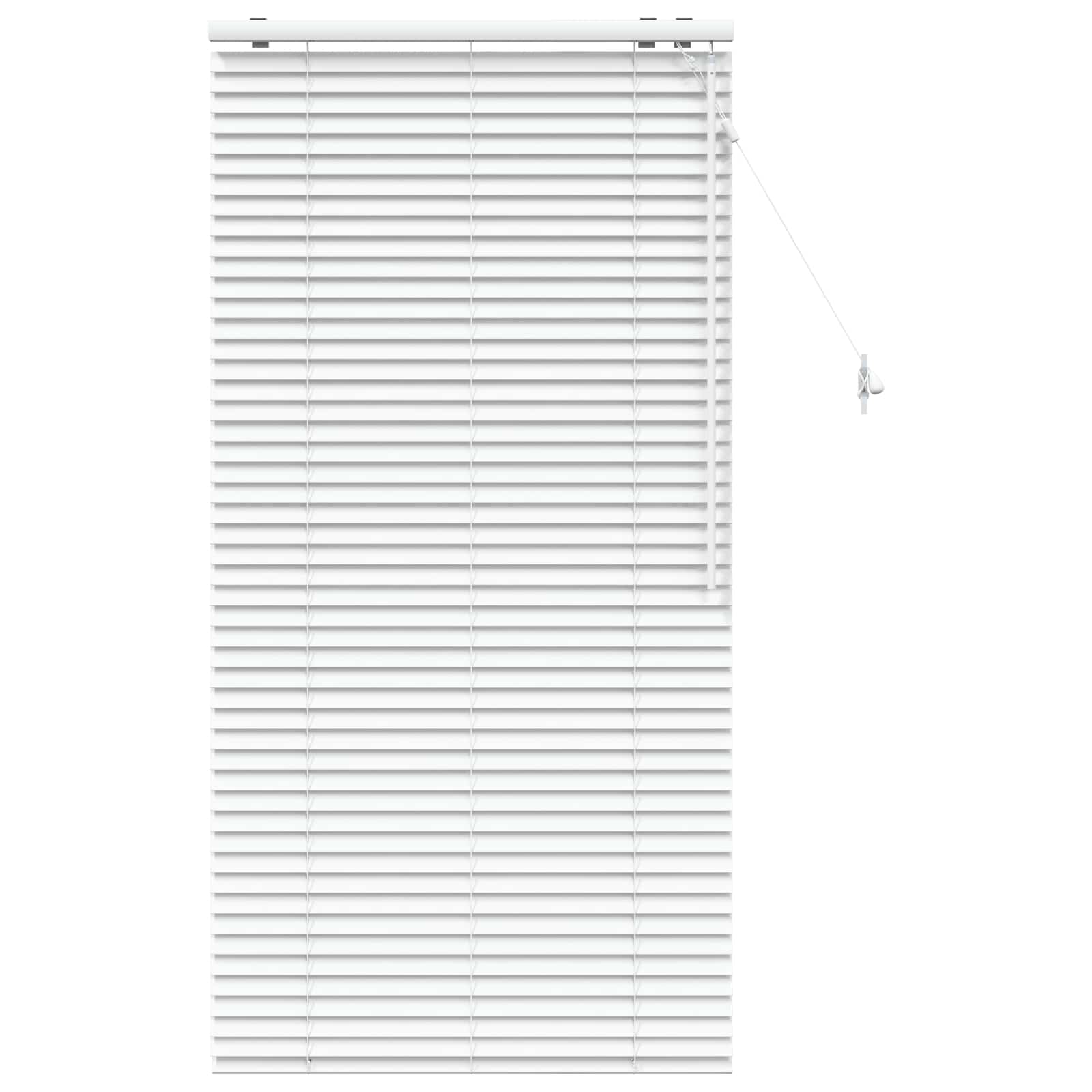 Jaloezie Wit 90 x 160 cm 35 mm Massief Paulowniahout is nu te koop bij PeponiXL, paradijselijk wonen!