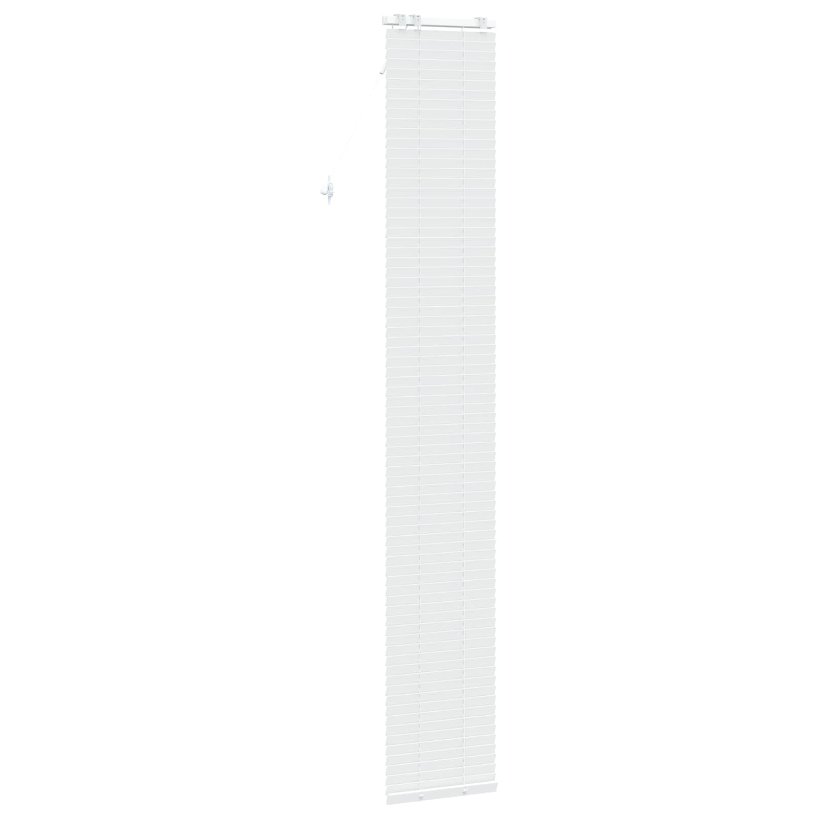 Jaloezie Wit 45 x 250 cm 35 mm Massief Paulowniahout is nu te koop bij PeponiXL, paradijselijk wonen!