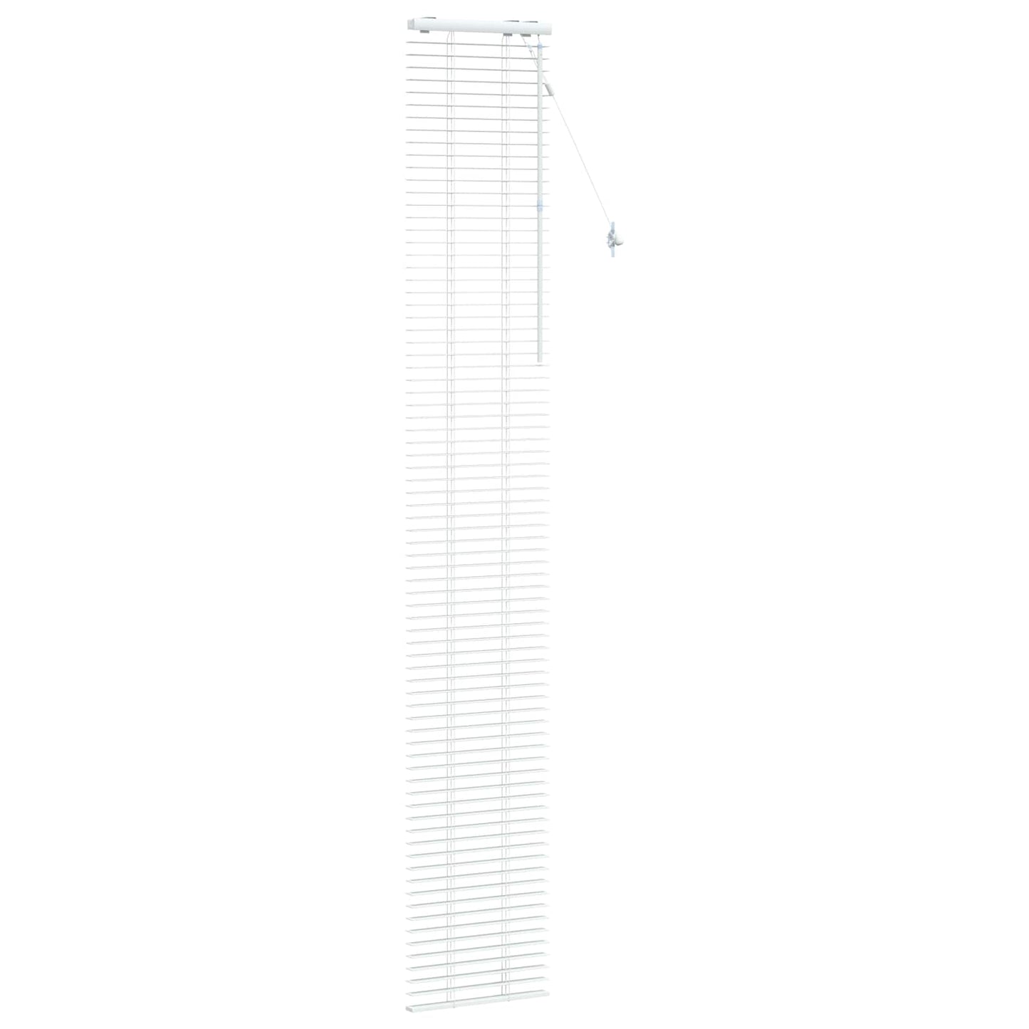 Jaloezie Wit 50 x 250 cm 35 mm Massief Paulowniahout is nu te koop bij PeponiXL, paradijselijk wonen!