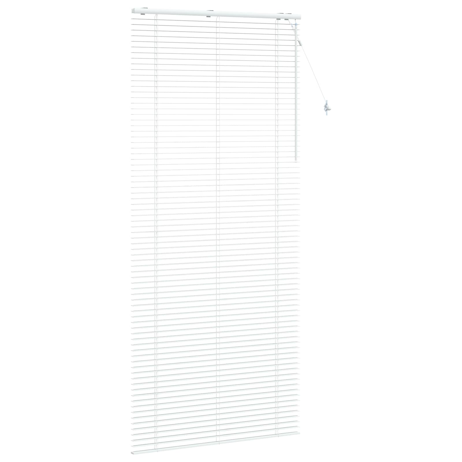 Jaloezie Wit 100 x 250 cm 35 mm Massief Paulowniahout is nu te koop bij PeponiXL, paradijselijk wonen!