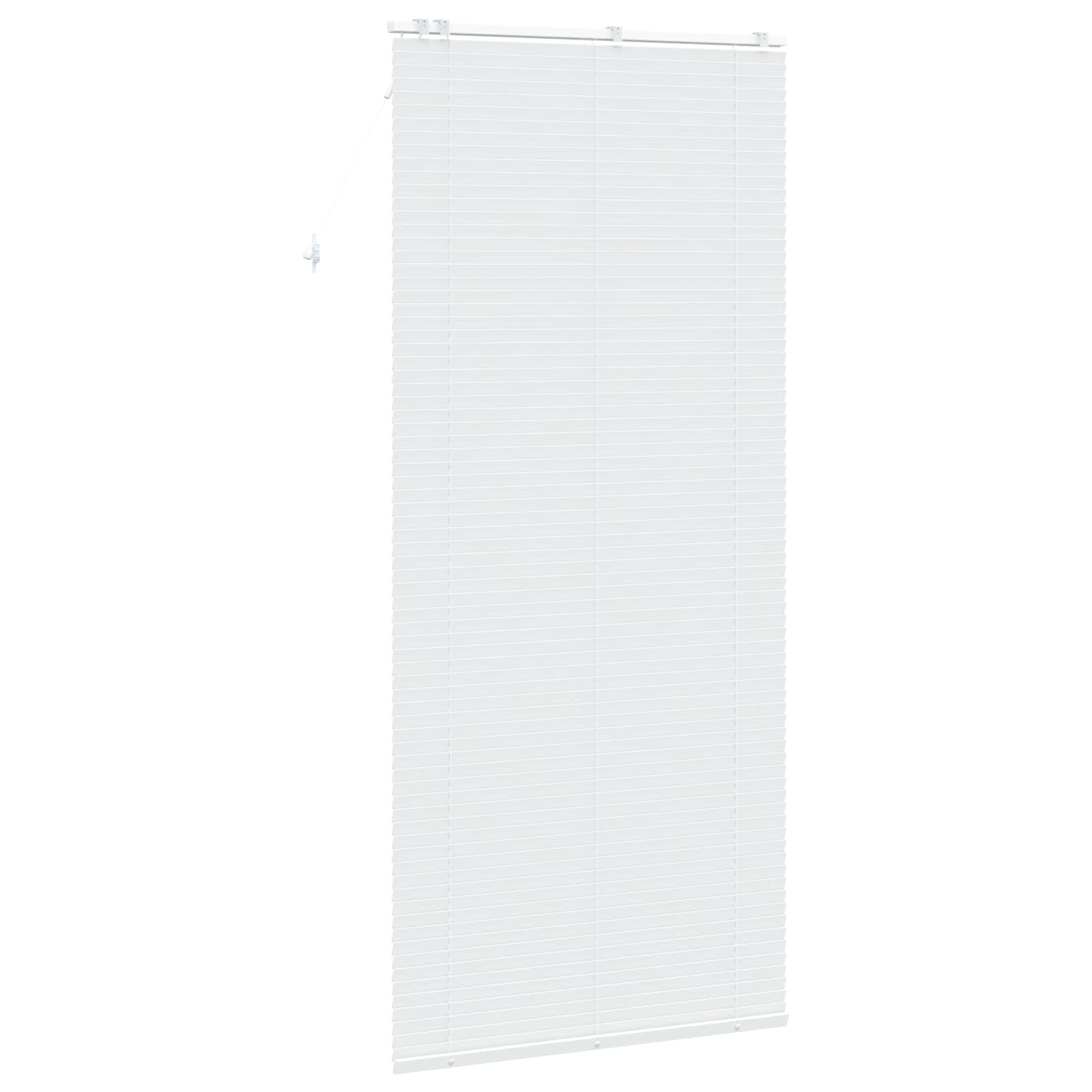 Jaloezie Wit 100 x 250 cm 35 mm Massief Paulowniahout is nu te koop bij PeponiXL, paradijselijk wonen!