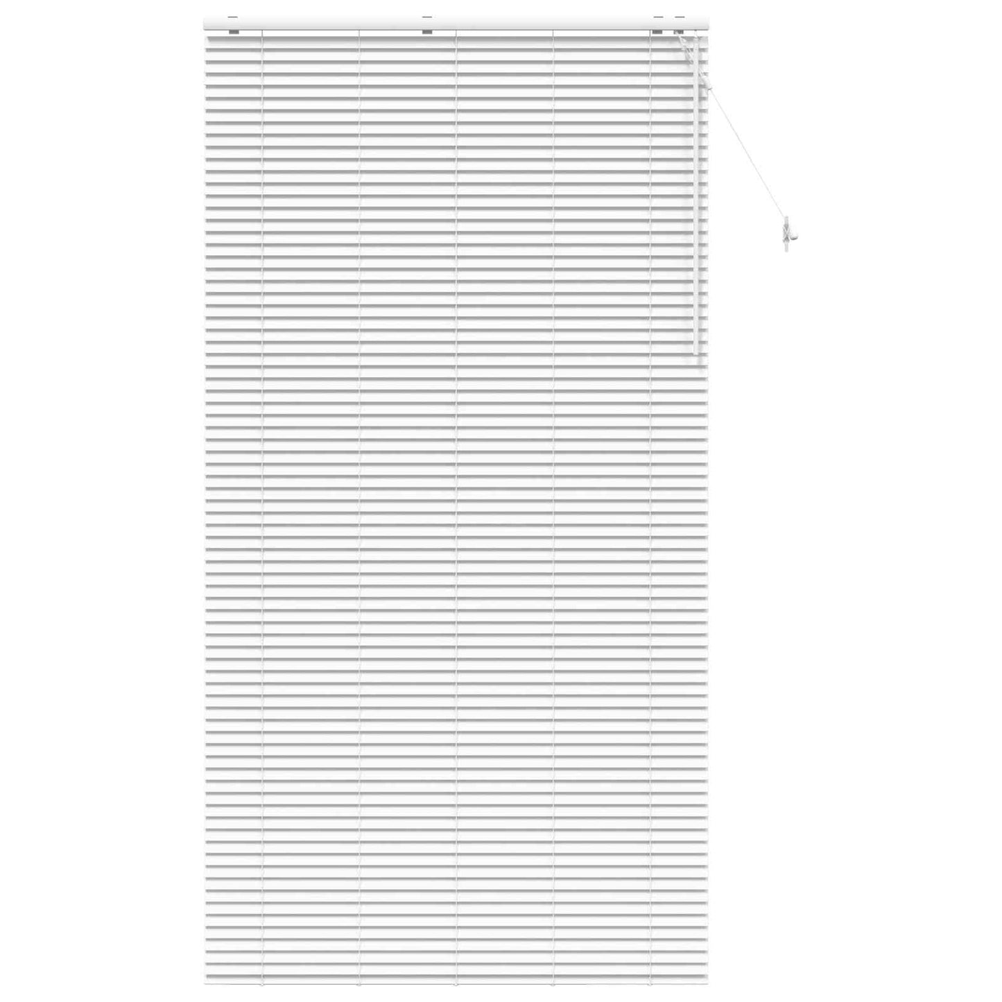 Jaloezie Wit 125 x 250 cm 35 mm Massief Paulowniahout is nu te koop bij PeponiXL, paradijselijk wonen!