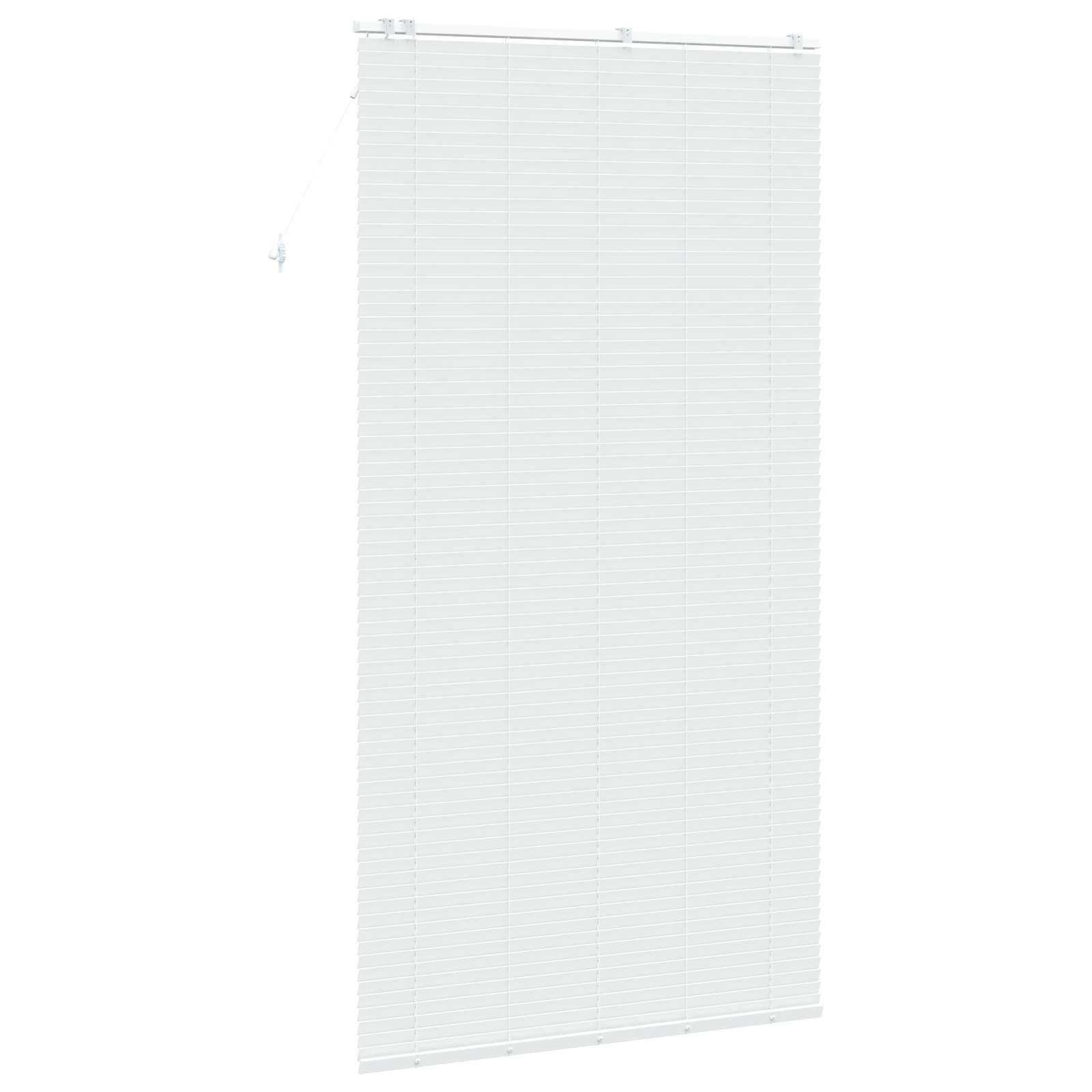 Jaloezie Wit 130 x 250 cm 35 mm Massief Paulowniahout is nu te koop bij PeponiXL, paradijselijk wonen!