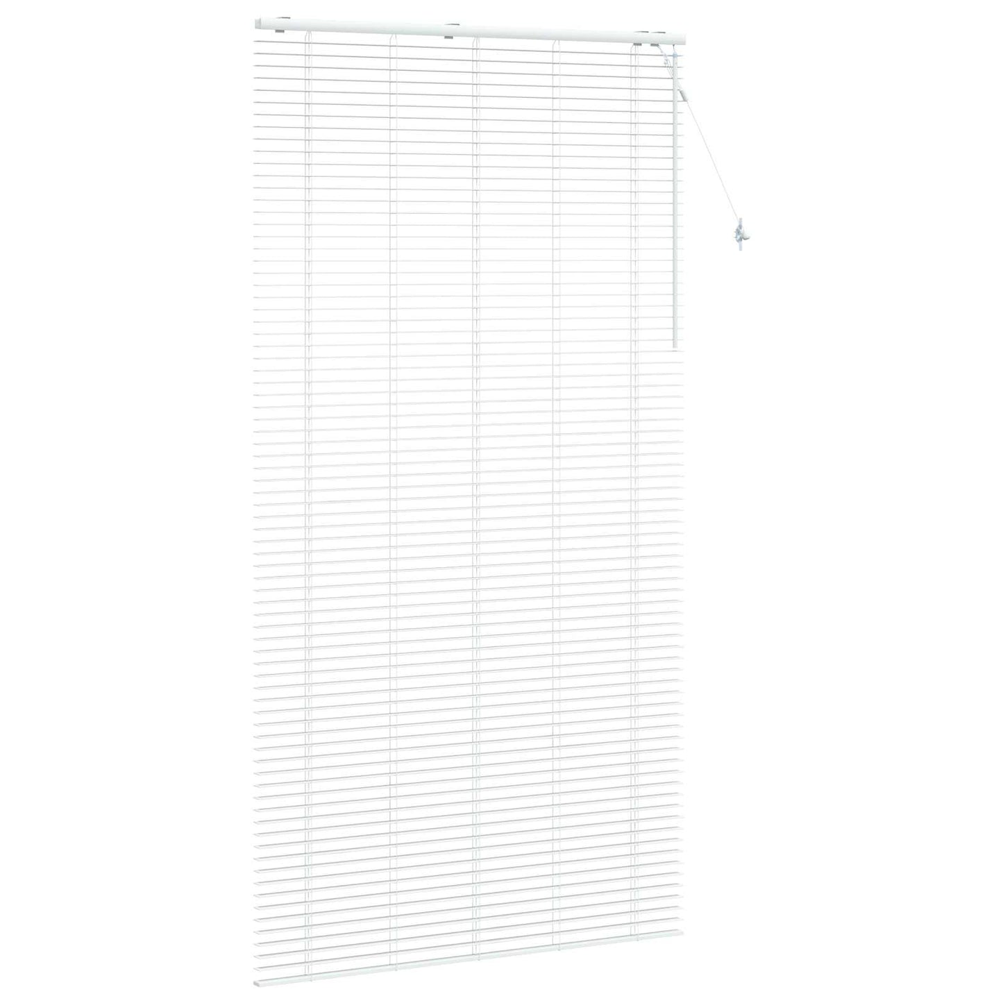 Jaloezie Wit 140 x 250 cm 35 mm Massief Paulowniahout is nu te koop bij PeponiXL, paradijselijk wonen!