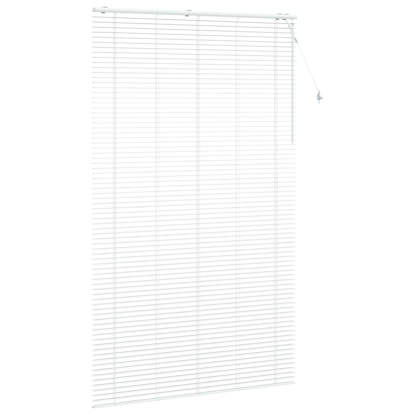 Jaloezie Wit 150 x 250 cm 35 mm Massief Paulowniahout is nu te koop bij PeponiXL, paradijselijk wonen!