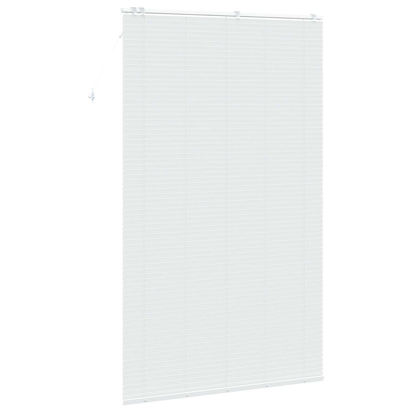 Jaloezie Wit 155 x 250 cm 35 mm Massief Paulowniahout is nu te koop bij PeponiXL, paradijselijk wonen!
