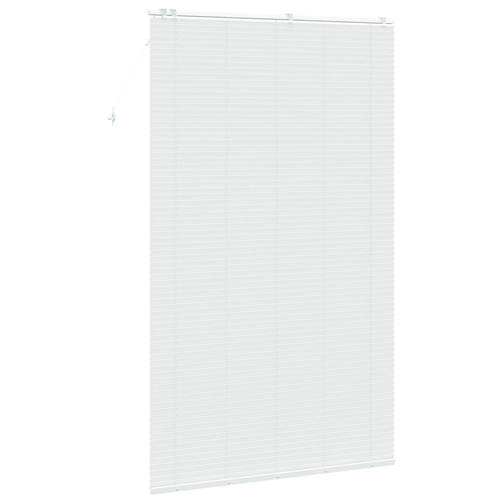 Jaloezie Wit 155 x 250 cm 35 mm Massief Paulowniahout is nu te koop bij PeponiXL, paradijselijk wonen!