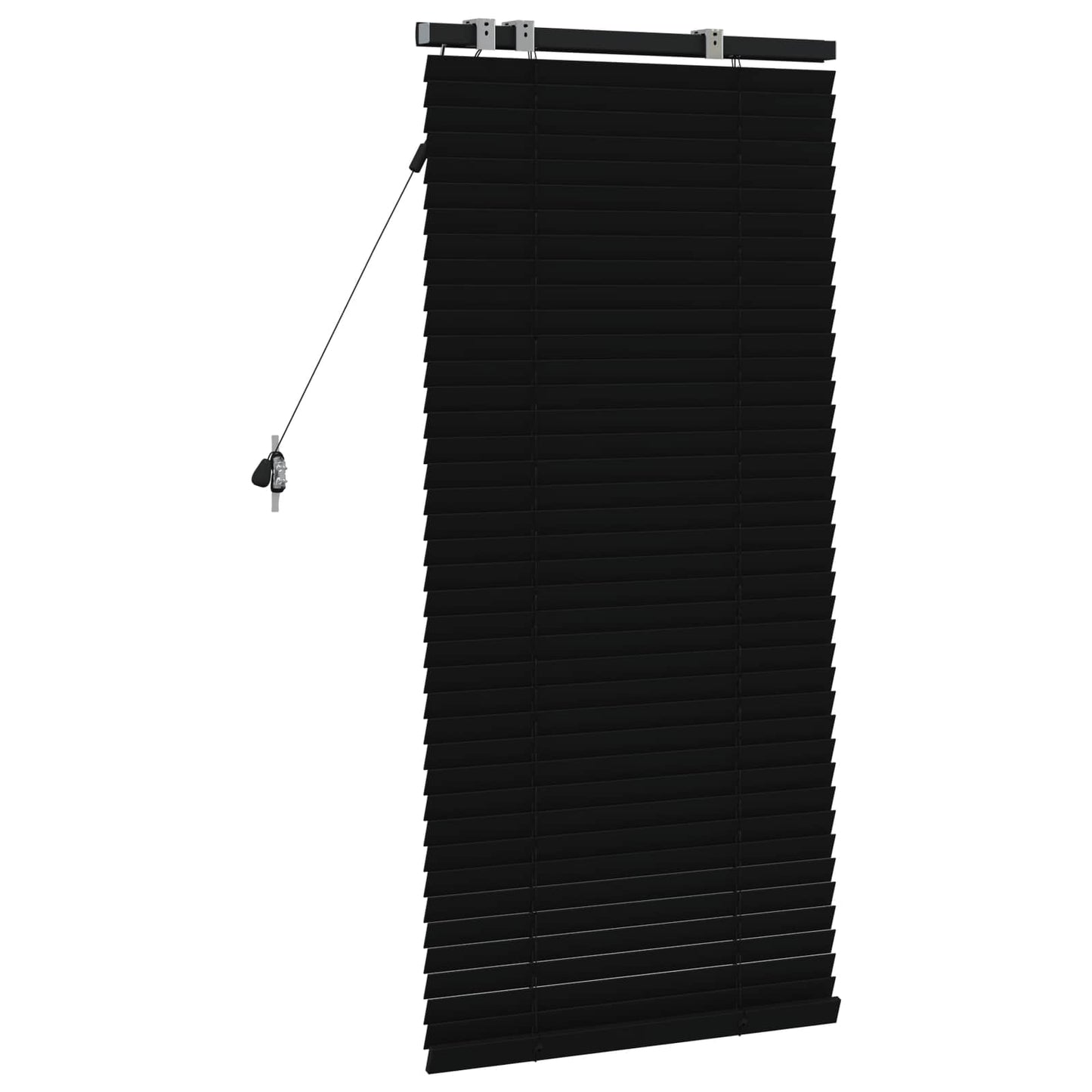 Jaloezie Zwart 55 x 130 cm 35 mm Massief Paulowniahout is nu te koop bij PeponiXL, paradijselijk wonen!