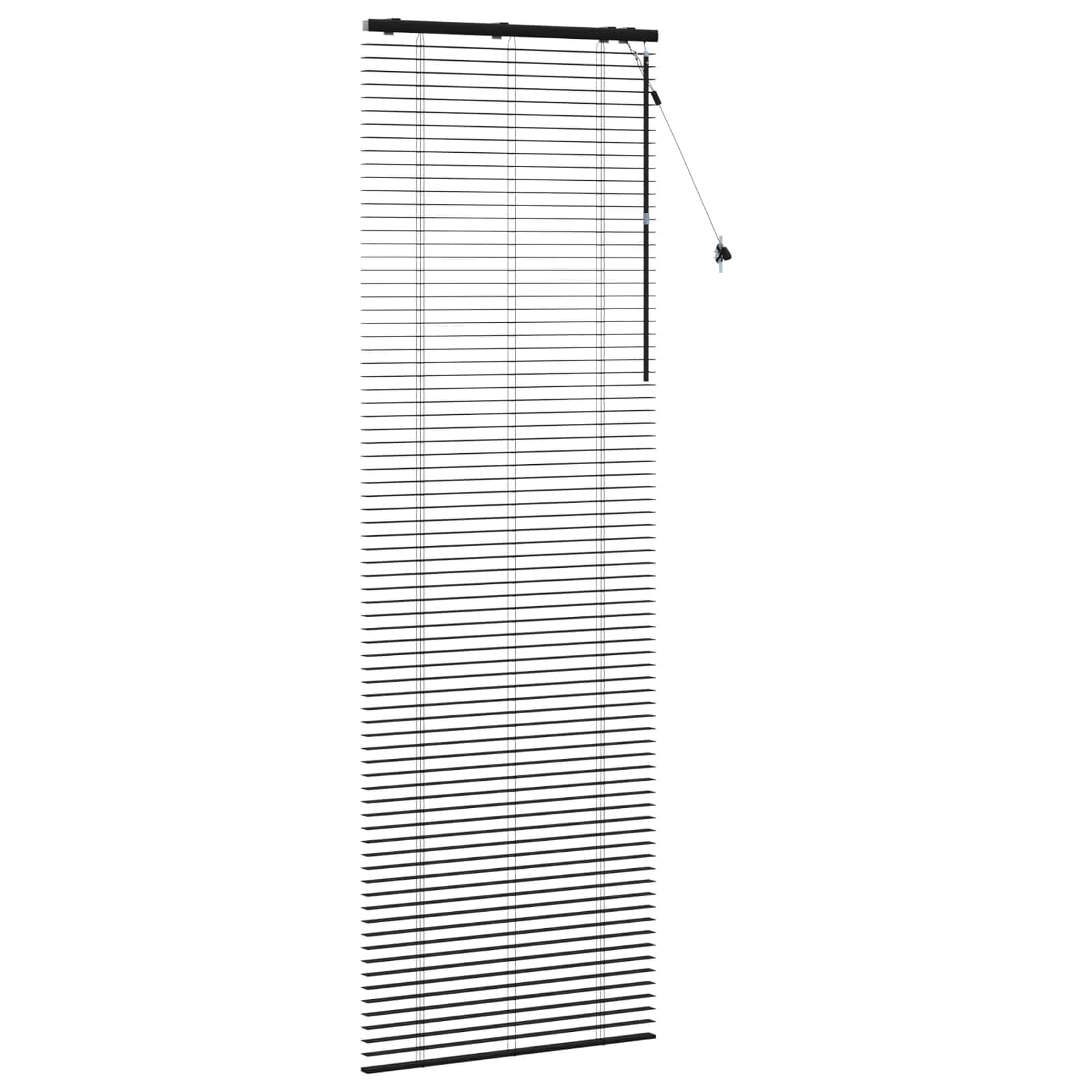 Jaloezie Zwart 70 x 250 cm 35 mm Massief Paulowniahout is nu te koop bij PeponiXL, paradijselijk wonen!