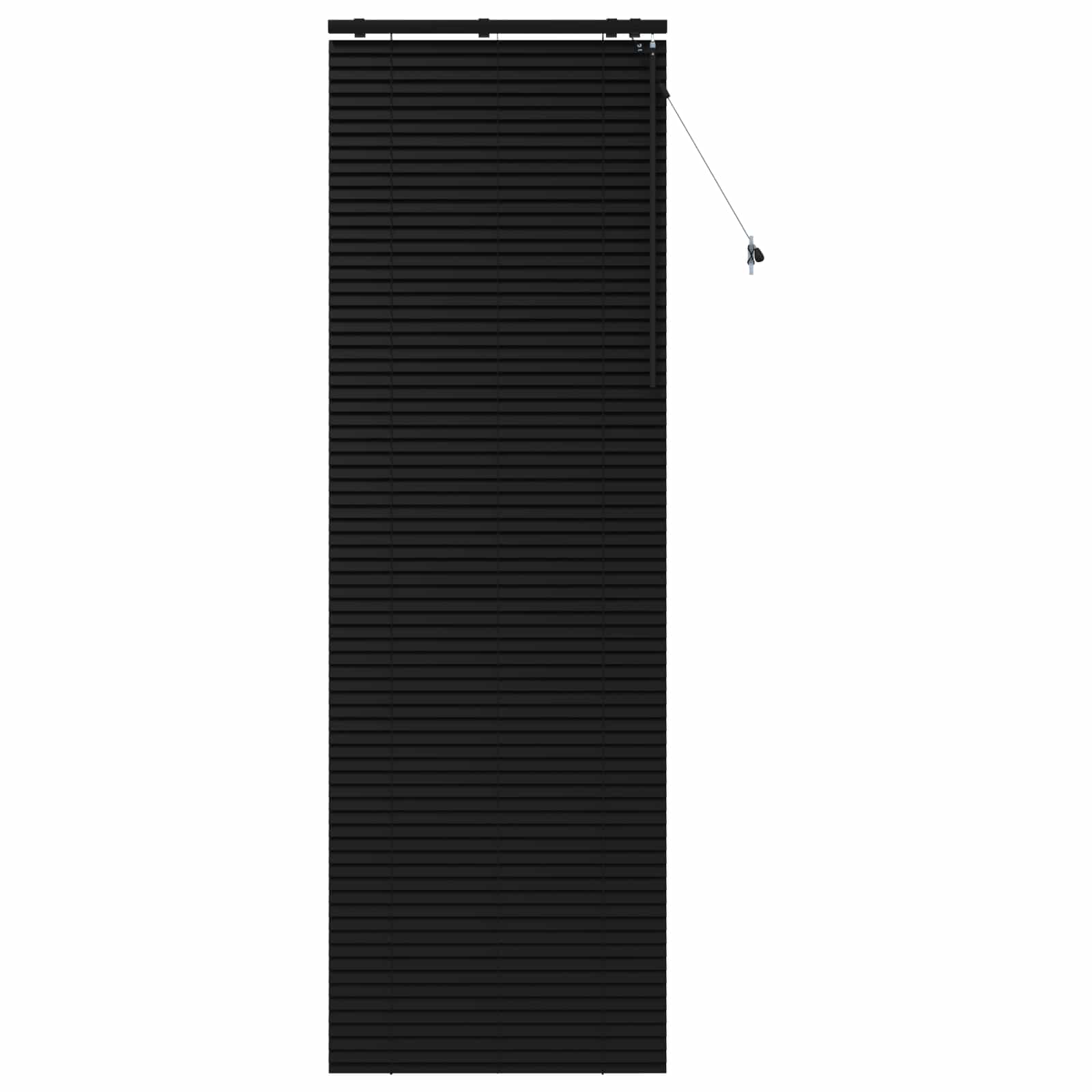 Jaloezie Zwart 90 x 250 cm 35 mm Massief Paulowniahout is nu te koop bij PeponiXL, paradijselijk wonen!
