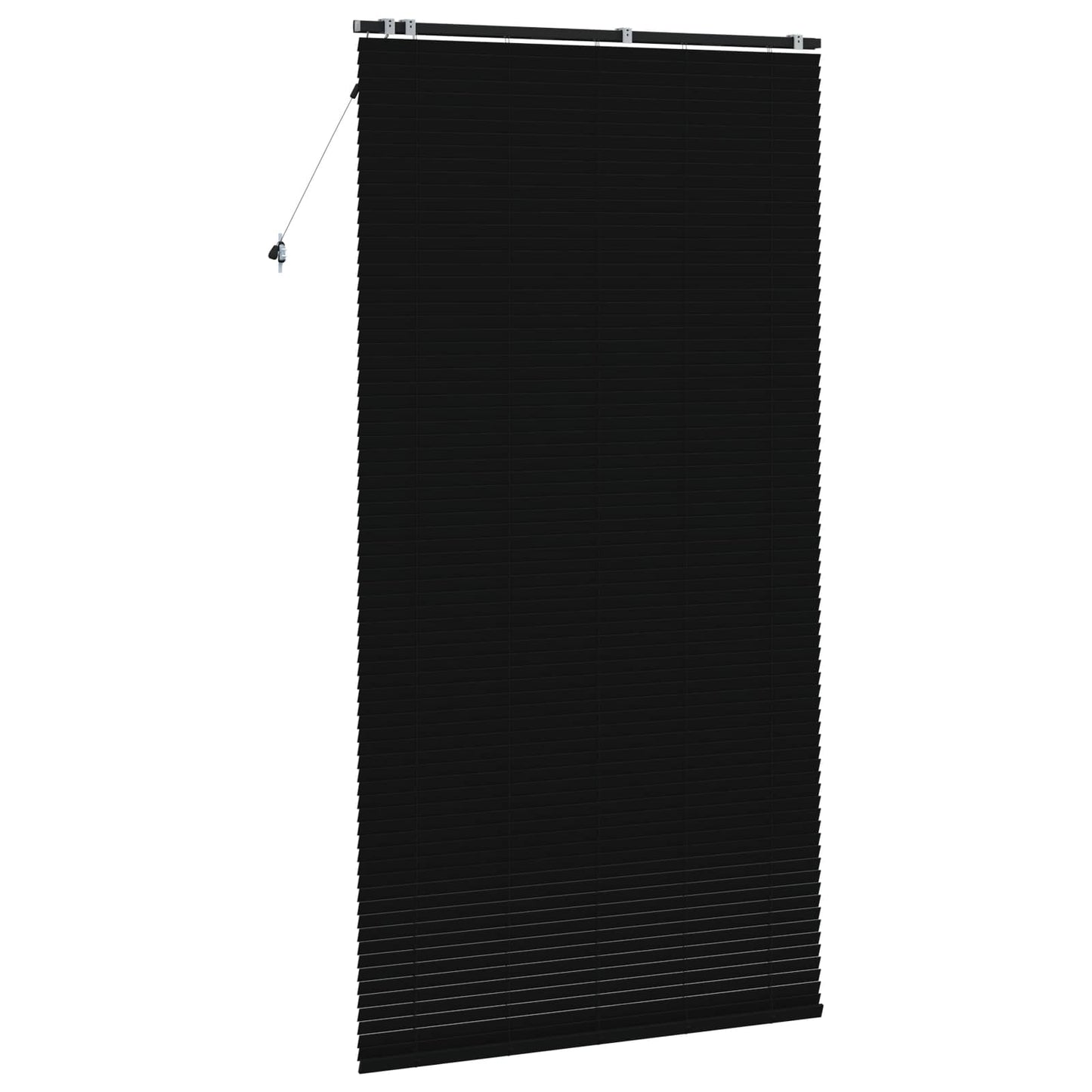 Jaloezie Zwart 135 x 250 cm 35 mm Massief Paulowniahout is nu te koop bij PeponiXL, paradijselijk wonen!