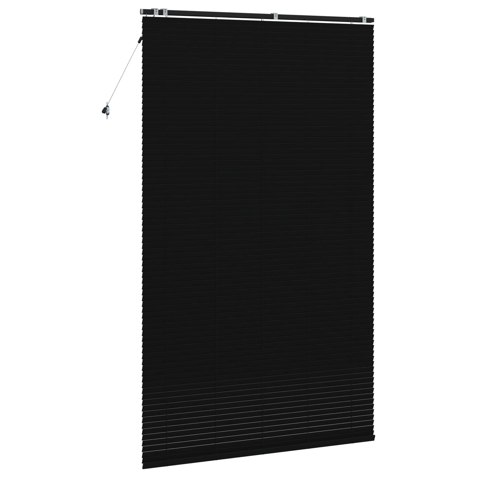 Jaloezie Zwart 145 x 250 cm 35 mm Massief Paulowniahout is nu te koop bij PeponiXL, paradijselijk wonen!