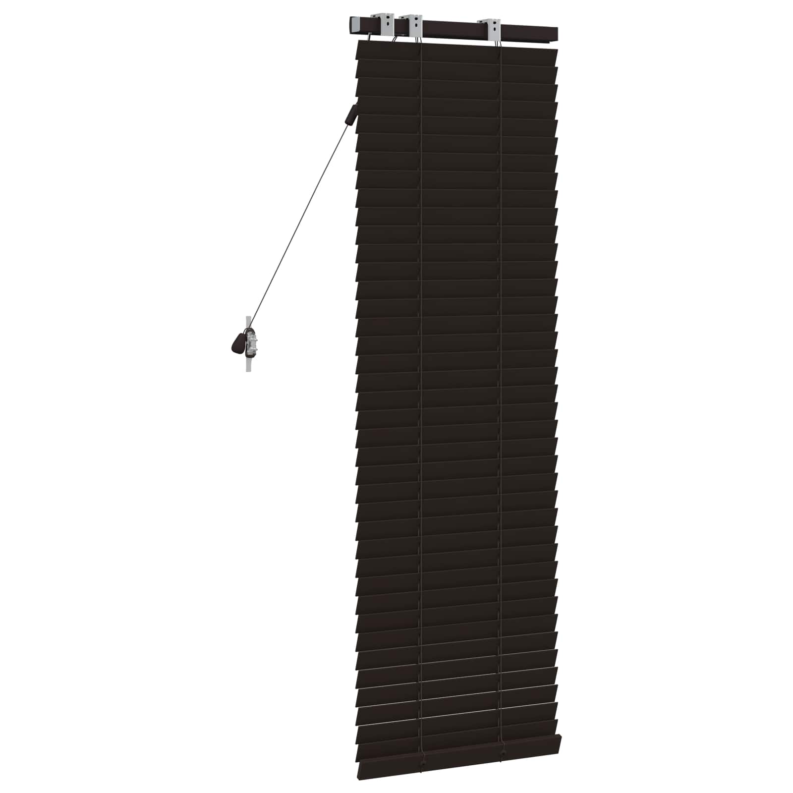 Jaloezie Donkerbruin 40 x 130 cm 35 mm Massief Paulowniahout is nu te koop bij PeponiXL, paradijselijk wonen!