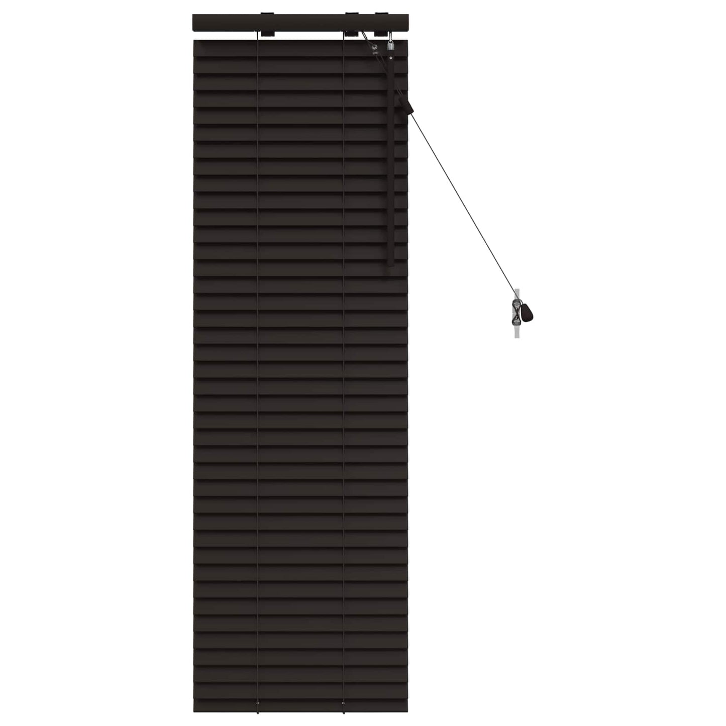 Jaloezie Donkerbruin 50 x 130 cm 35 mm Massief Paulowniahout is nu te koop bij PeponiXL, paradijselijk wonen!