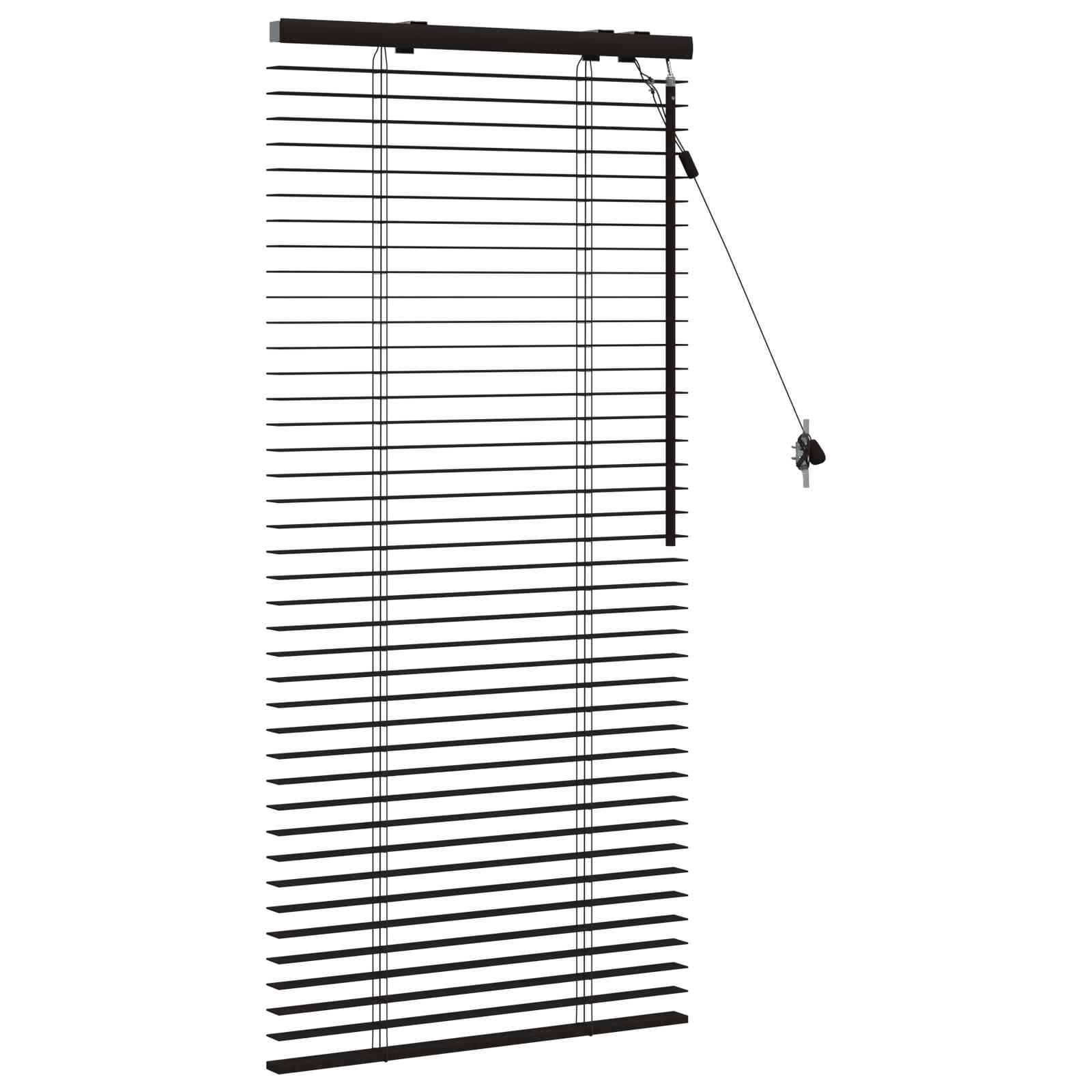 Jaloezie Donkerbruin 60 x 130 cm 35 mm Massief Paulowniahout is nu te koop bij PeponiXL, paradijselijk wonen!