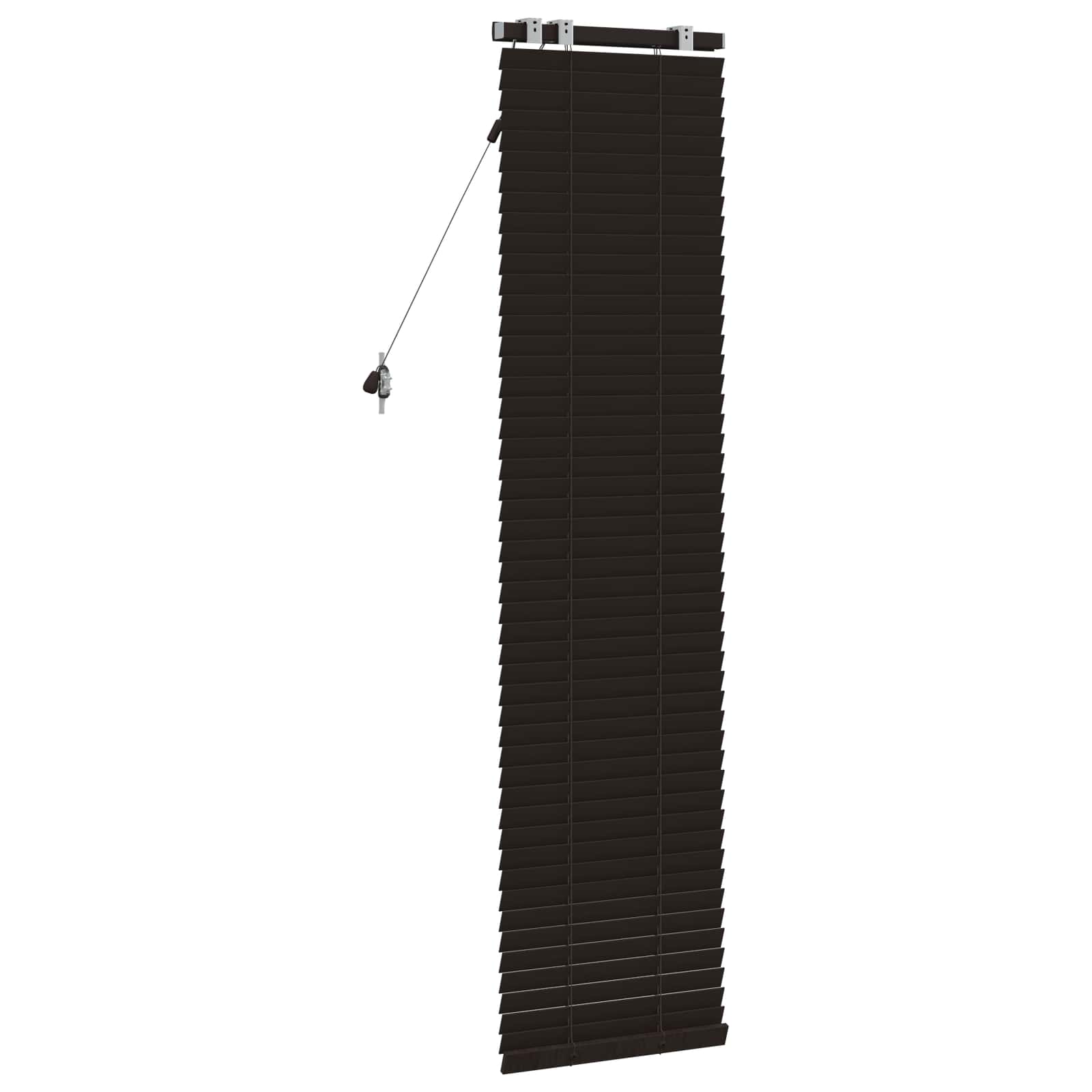 Jaloezie Donkerbruin 50 x 160 cm 35 mm Massief Paulowniahout is nu te koop bij PeponiXL, paradijselijk wonen!