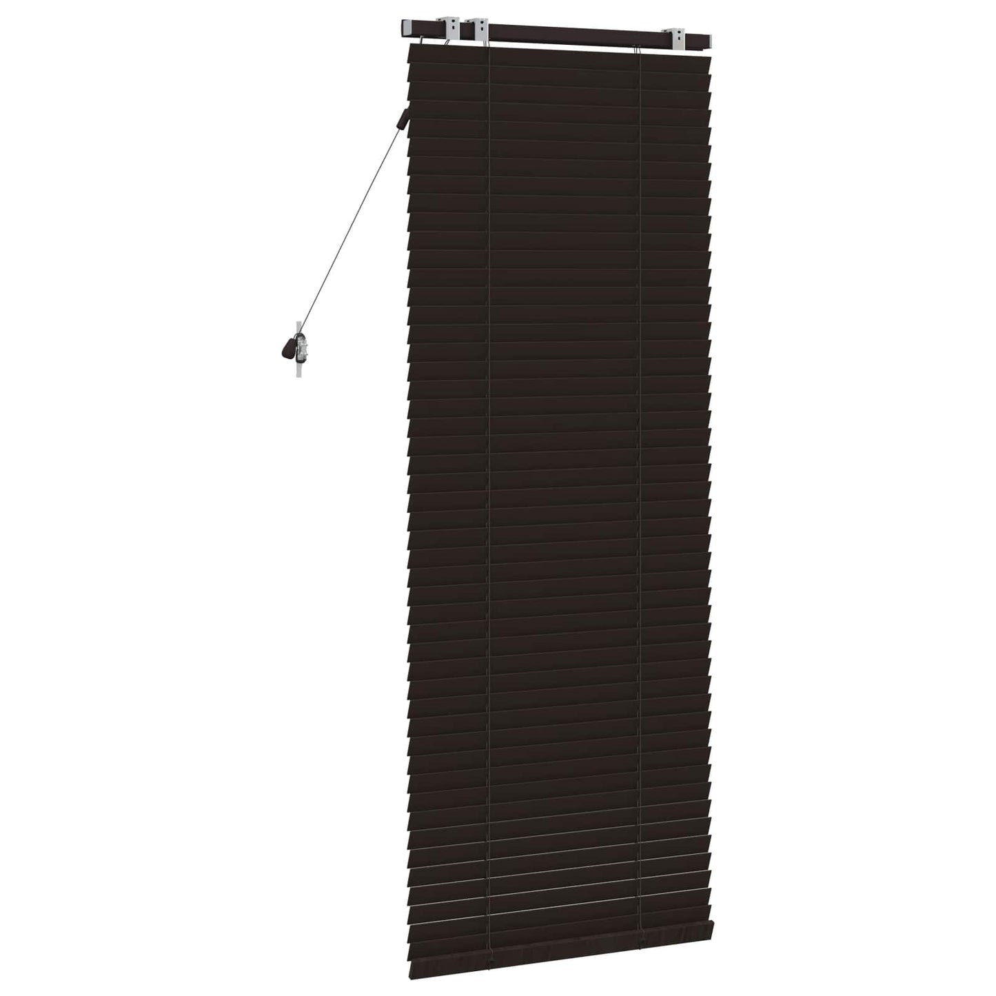 Jaloezie Donkerbruin 55 x 160 cm 35 mm Massief Paulowniahout is nu te koop bij PeponiXL, paradijselijk wonen!