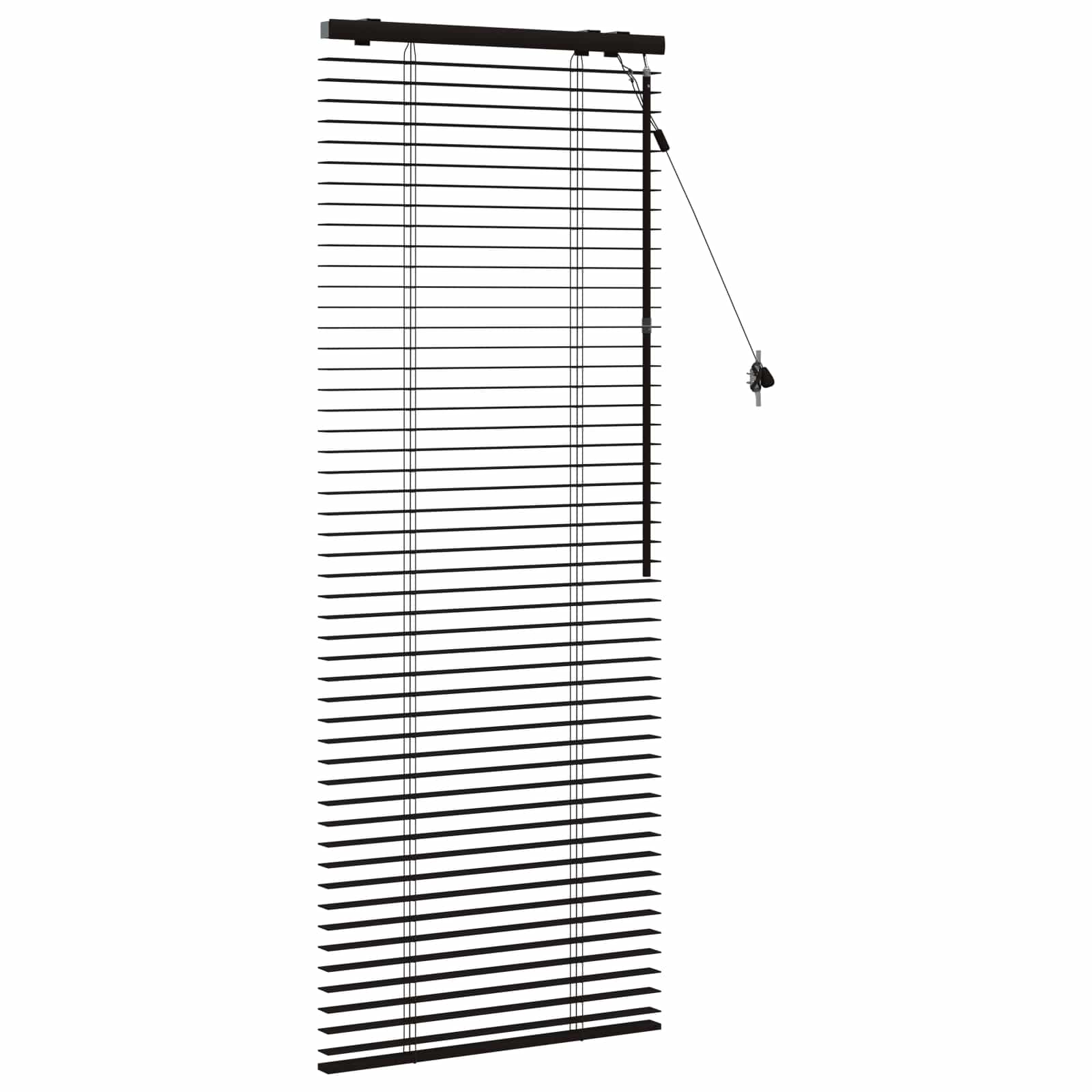 Jaloezie Donkerbruin 60 x 160 cm 35 mm Massief Paulowniahout is nu te koop bij PeponiXL, paradijselijk wonen!