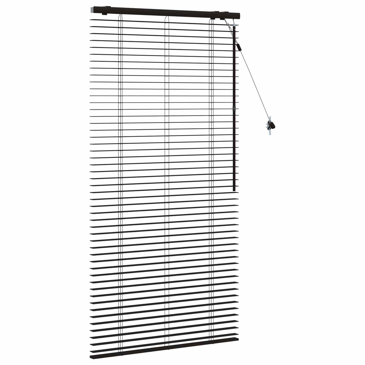 Jaloezie Donkerbruin 70 x 160 cm 35 mm Massief Paulowniahout is nu te koop bij PeponiXL, paradijselijk wonen!