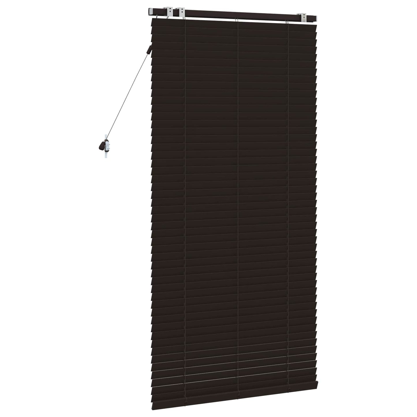 Jaloezie Donkerbruin 80 x 160 cm 35 mm Massief Paulowniahout is nu te koop bij PeponiXL, paradijselijk wonen!