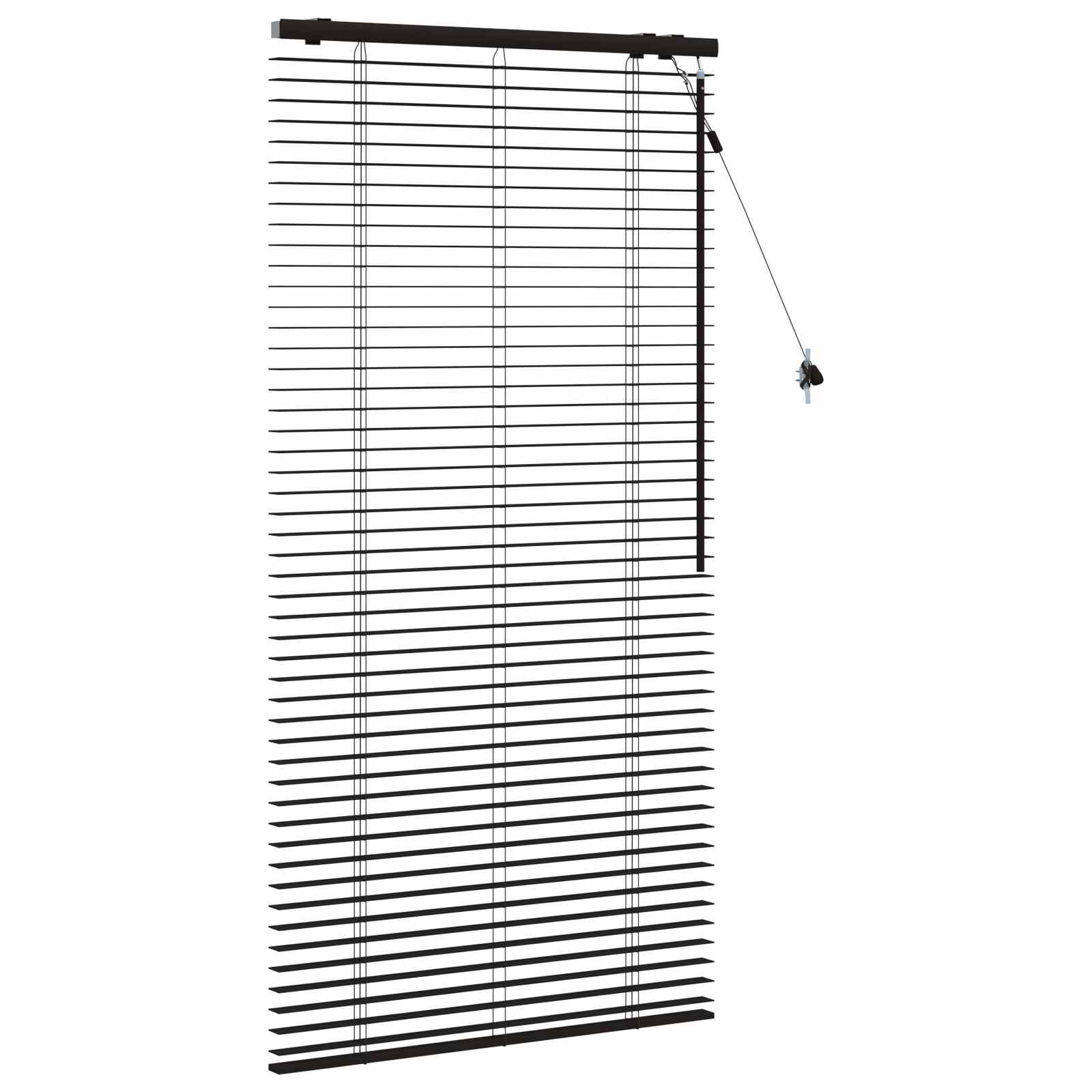 Jaloezie Donkerbruin 90 x 160 cm 35 mm Massief Paulowniahout is nu te koop bij PeponiXL, paradijselijk wonen!