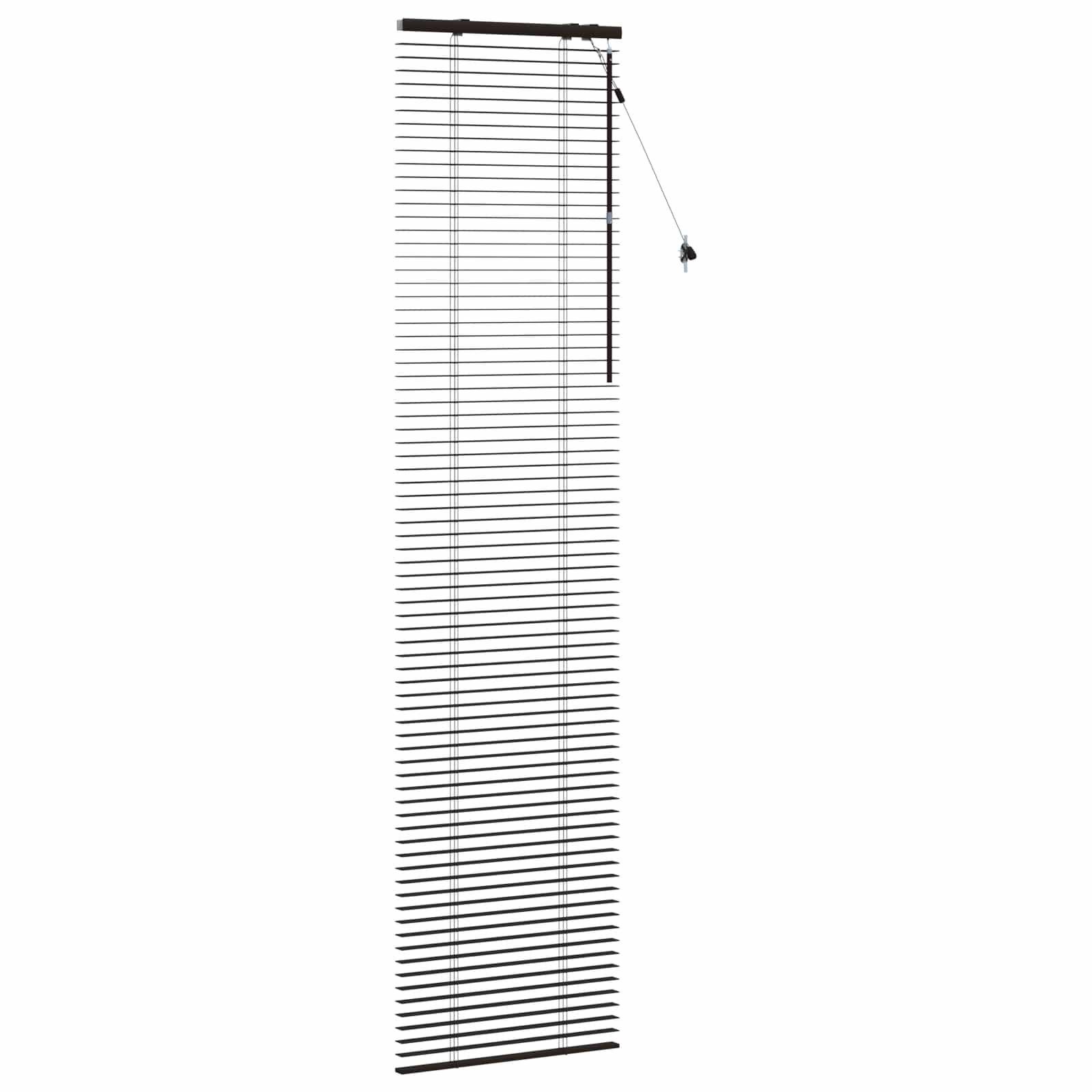 Jaloezie Donkerbruin 65 x 250 cm 35 mm Massief Paulowniahout is nu te koop bij PeponiXL, paradijselijk wonen!