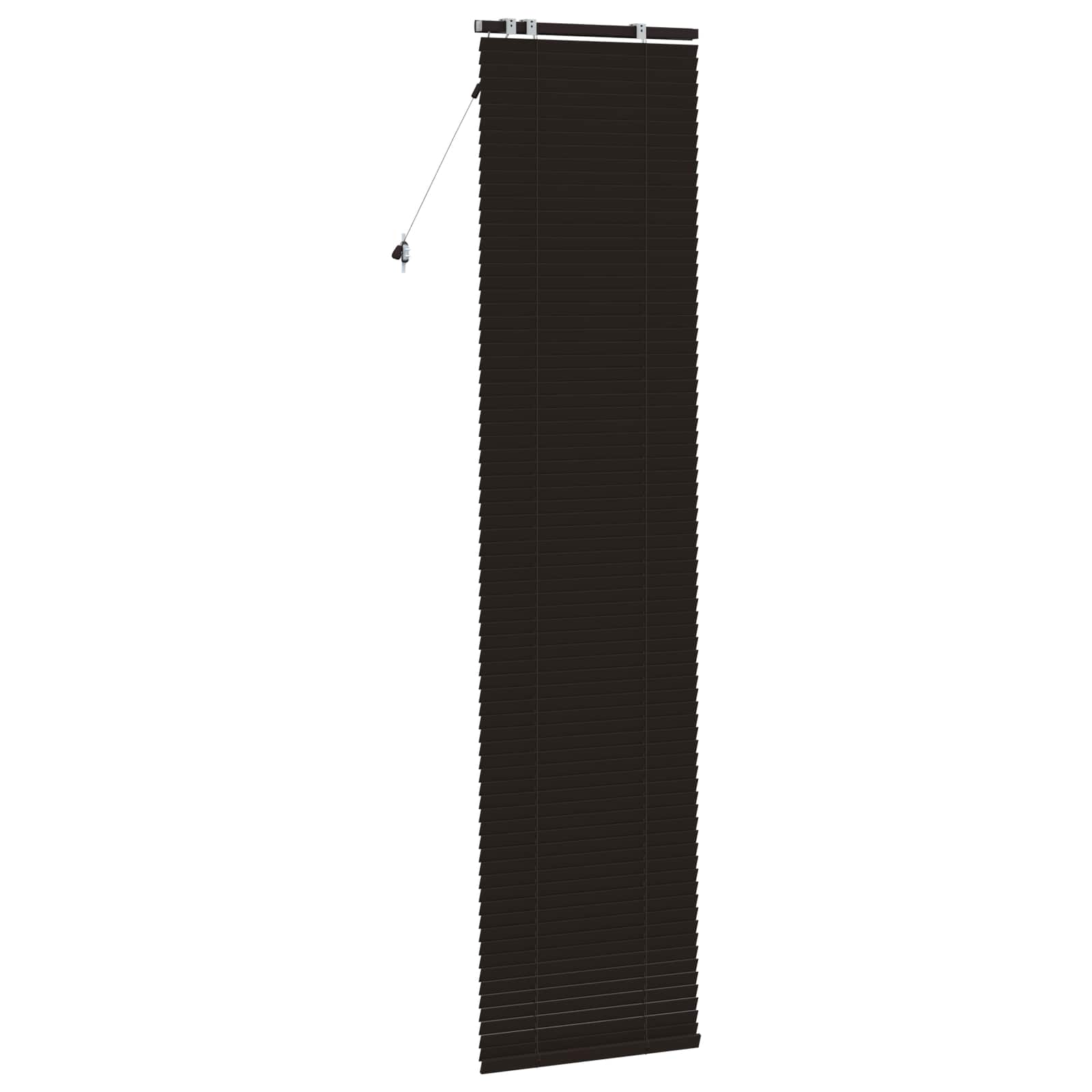 Jaloezie Donkerbruin 65 x 250 cm 35 mm Massief Paulowniahout is nu te koop bij PeponiXL, paradijselijk wonen!