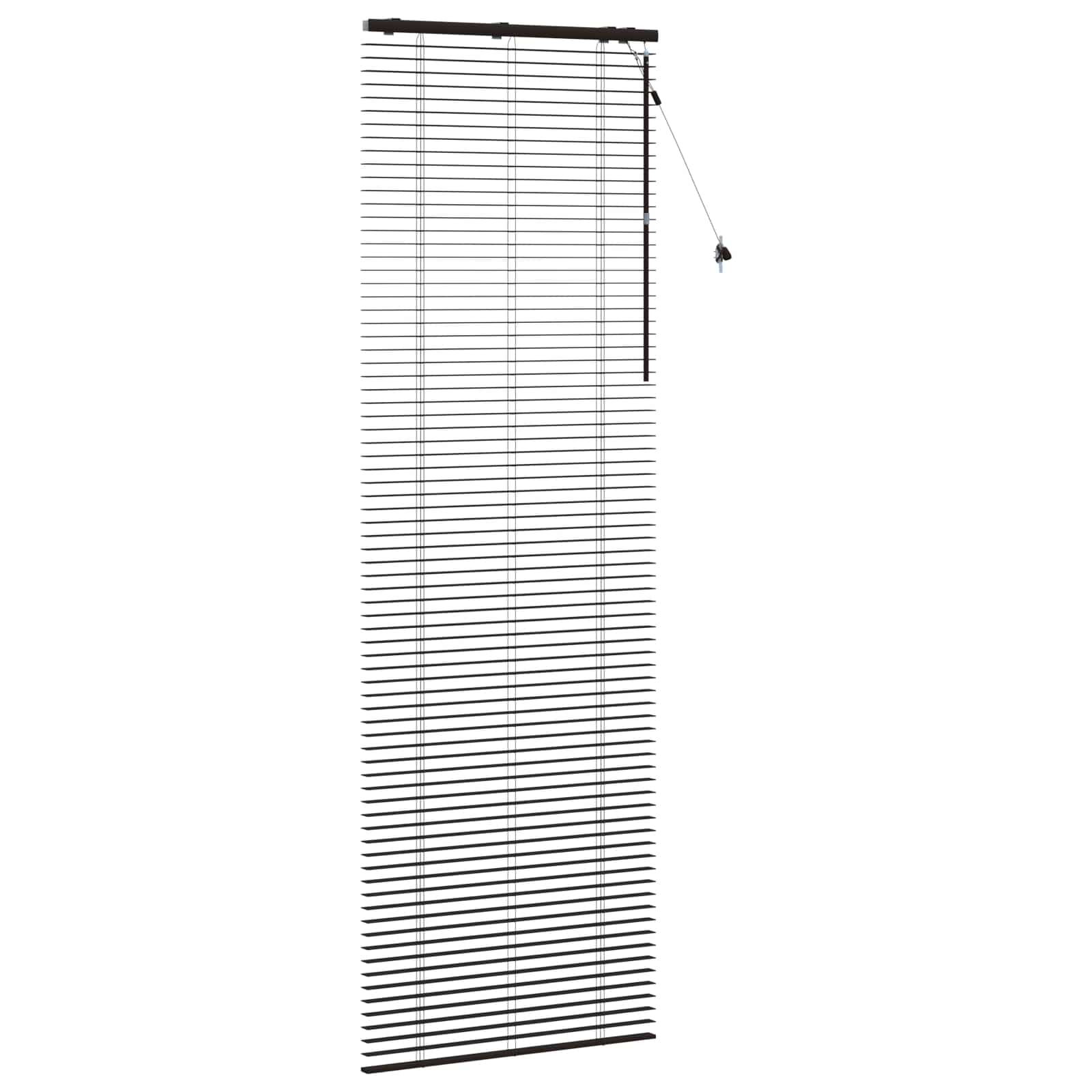 Jaloezie Donkerbruin 75 x 250 cm 35 mm Massief Paulowniahout is nu te koop bij PeponiXL, paradijselijk wonen!