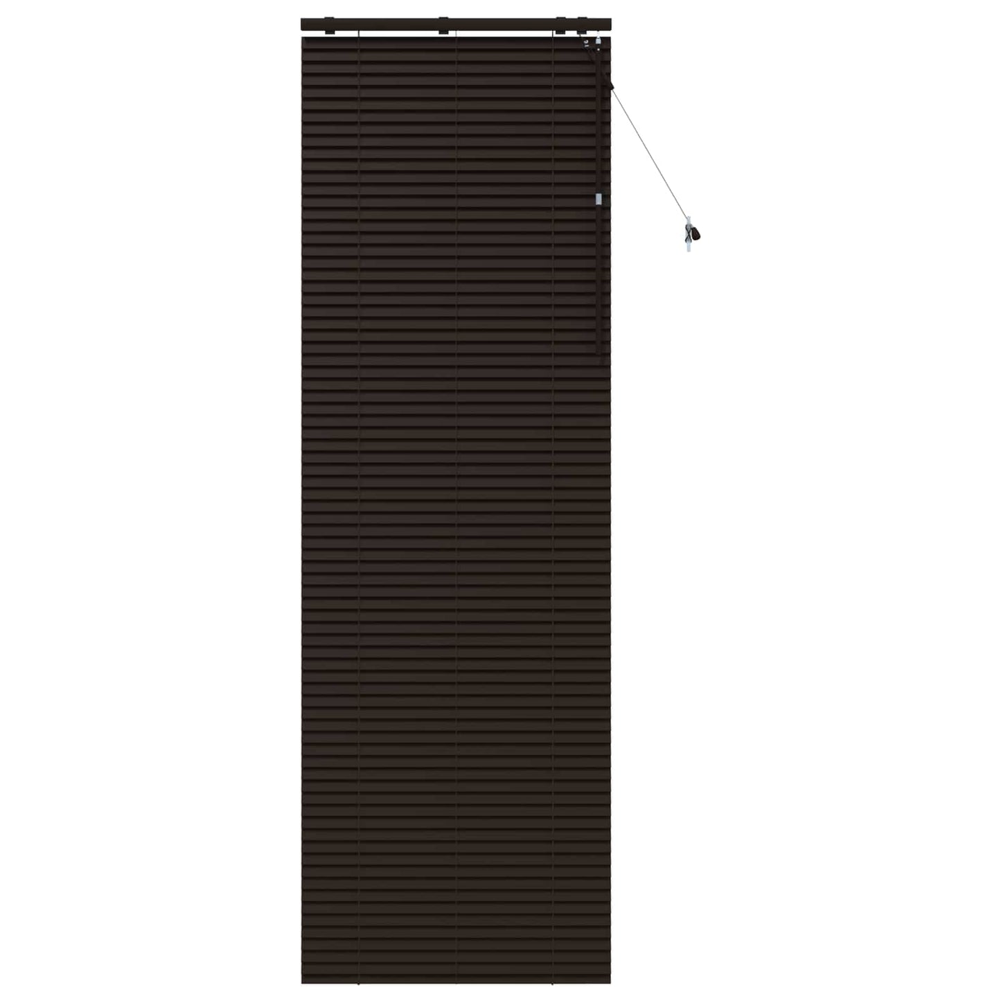 Jaloezie Donkerbruin 75 x 250 cm 35 mm Massief Paulowniahout is nu te koop bij PeponiXL, paradijselijk wonen!