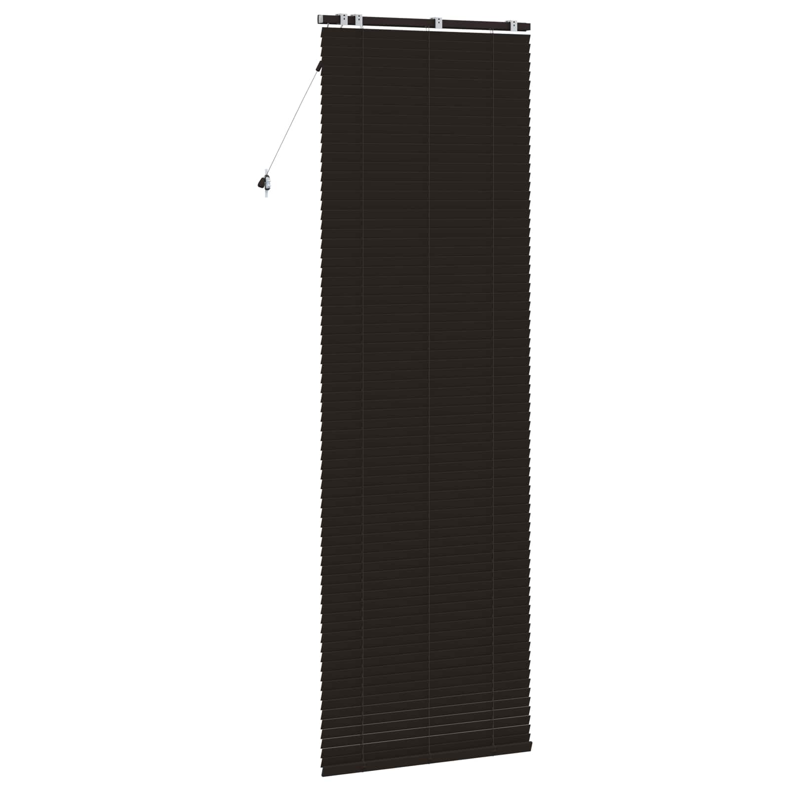 Jaloezie Donkerbruin 85 x 250 cm 35 mm Massief Paulowniahout is nu te koop bij PeponiXL, paradijselijk wonen!