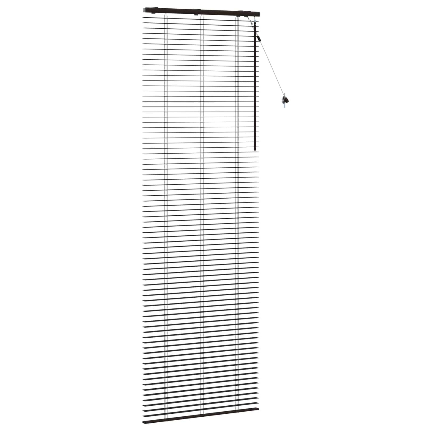 Jaloezie Donkerbruin 90 x 250 cm 35 mm Massief Paulowniahout is nu te koop bij PeponiXL, paradijselijk wonen!