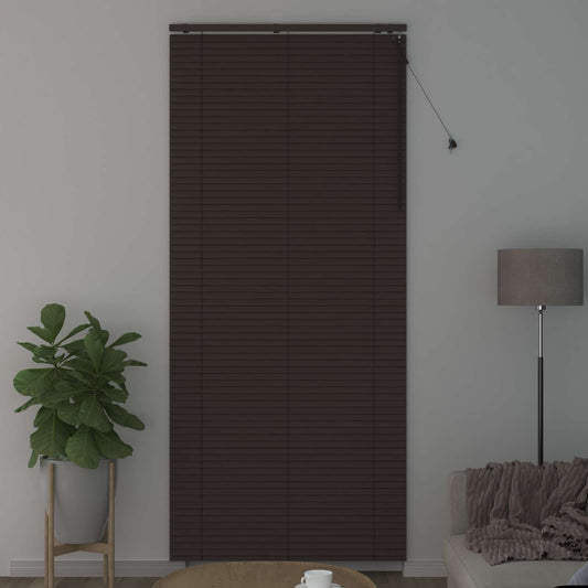 Jaloezie Donkerbruin 110 x 250 cm 35 mm Massief Paulowniahout is nu te koop bij PeponiXL, paradijselijk wonen!