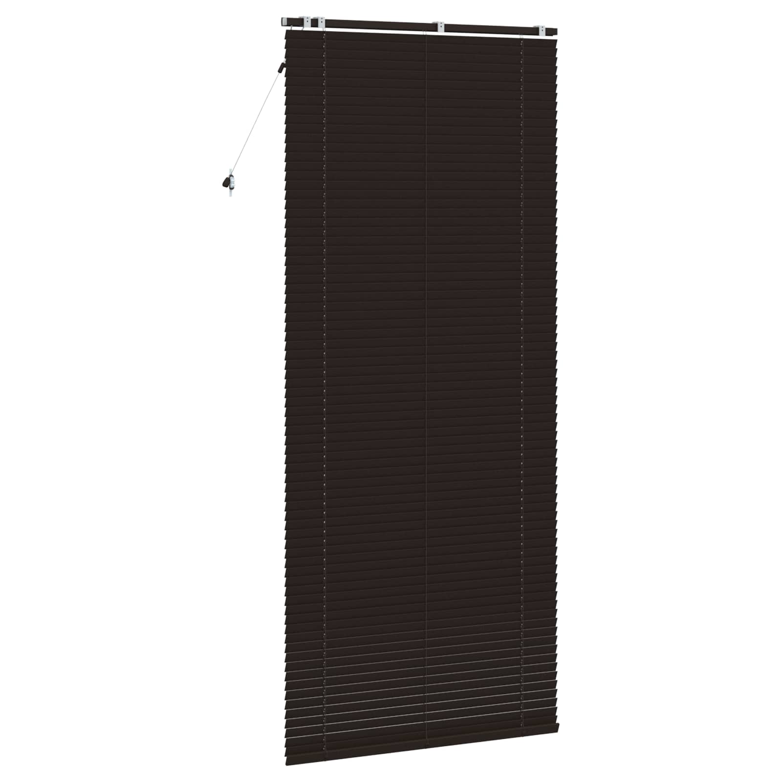 Jaloezie Donkerbruin 120 x 250 cm 35 mm Massief Paulowniahout is nu te koop bij PeponiXL, paradijselijk wonen!